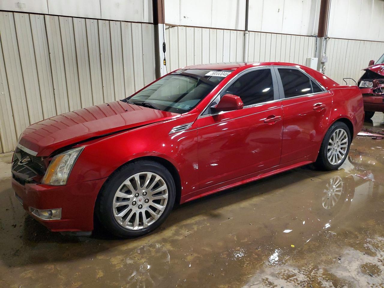 2010 Cadillac Cts Performance Collection Red vin: 1G6DL5EG7A0120054