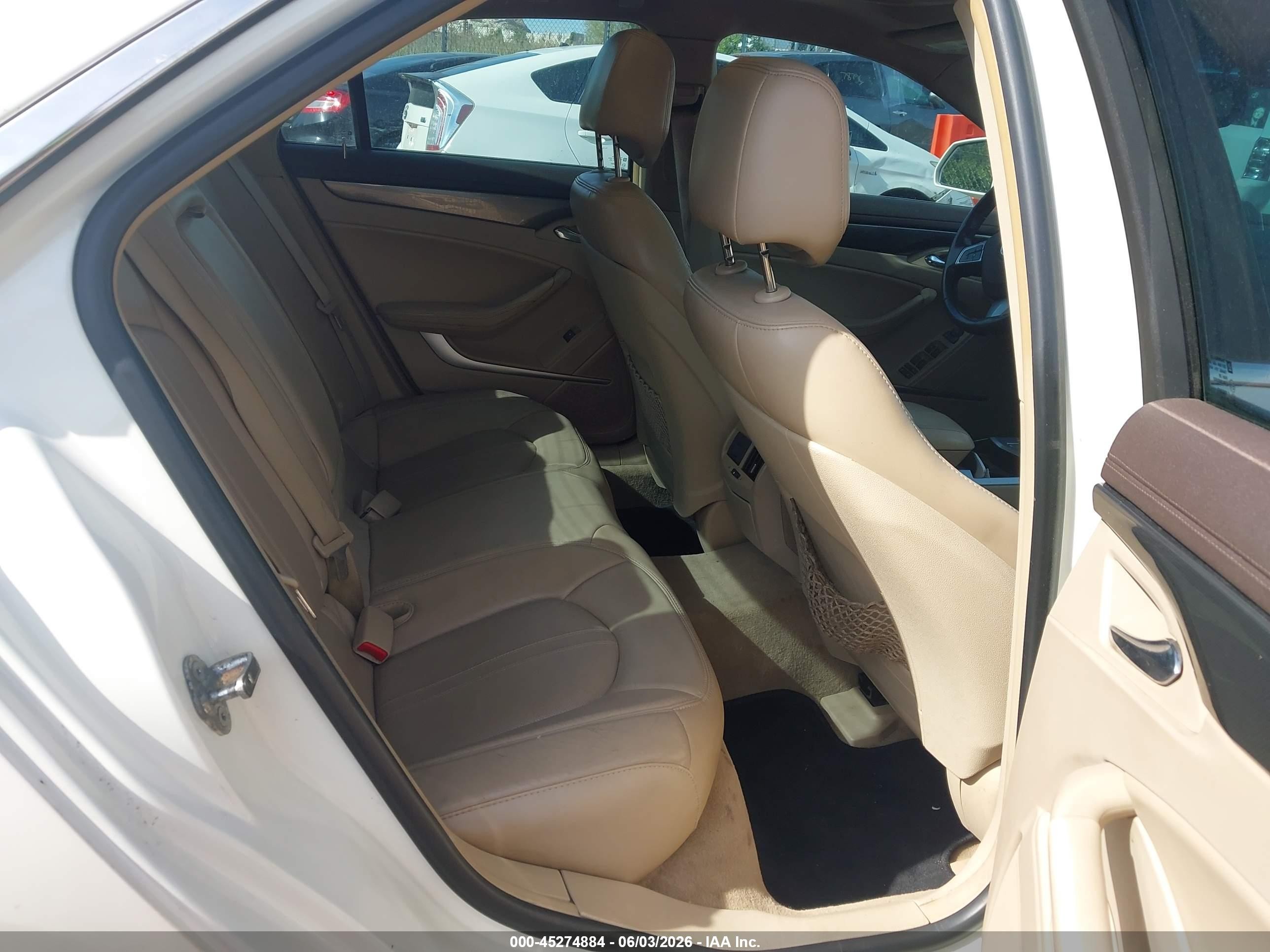 2010 Cadillac Cts Performance White vin: 1G6DL5EG8A0107703