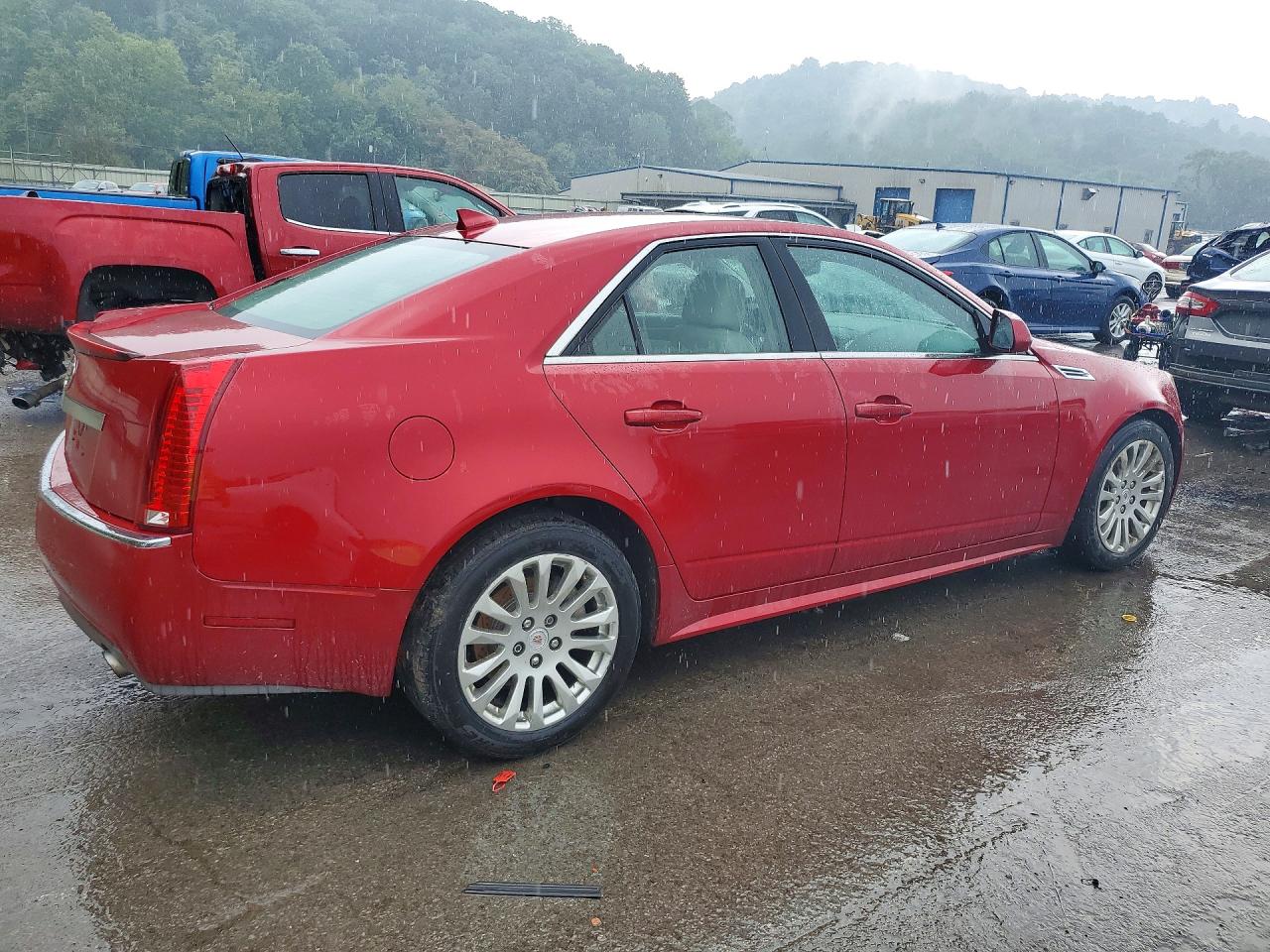 2010 Cadillac Cts Performance Collection Red vin: 1G6DL5EGXA0122218