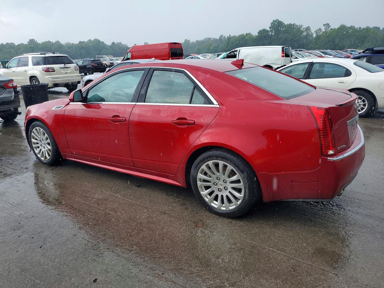 2010 Cadillac Cts Performance Collection Red vin: 1G6DL5EGXA0122218