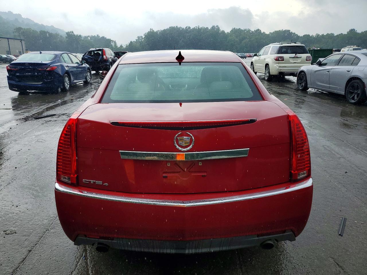 2010 Cadillac Cts Performance Collection Red vin: 1G6DL5EGXA0122218