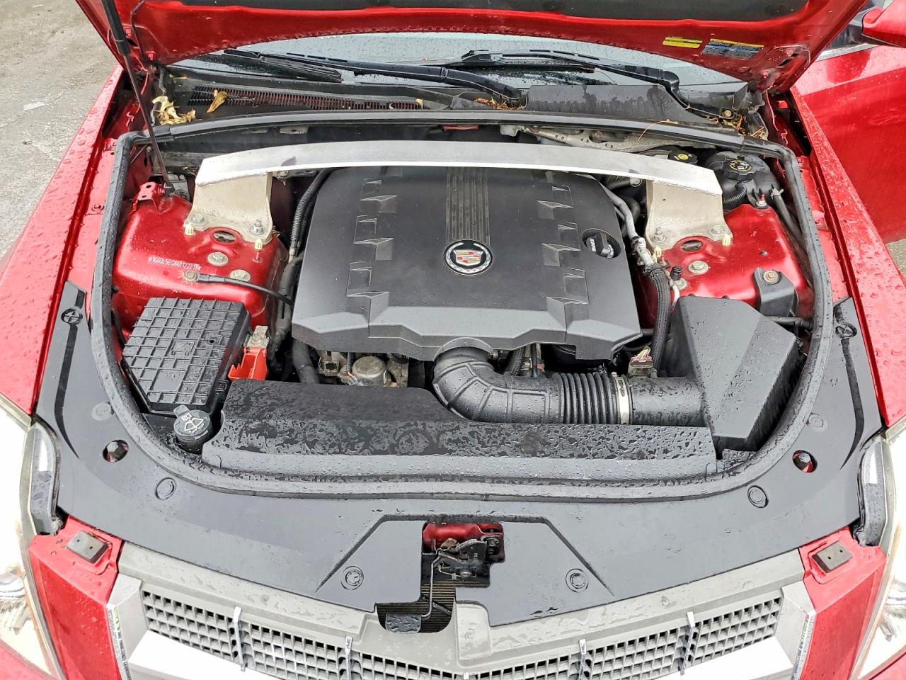 2010 Cadillac Cts Performance Collection Red vin: 1G6DL5EGXA0122218