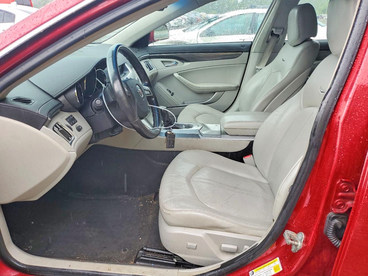 2010 Cadillac Cts Performance Collection Red vin: 1G6DL5EGXA0122218