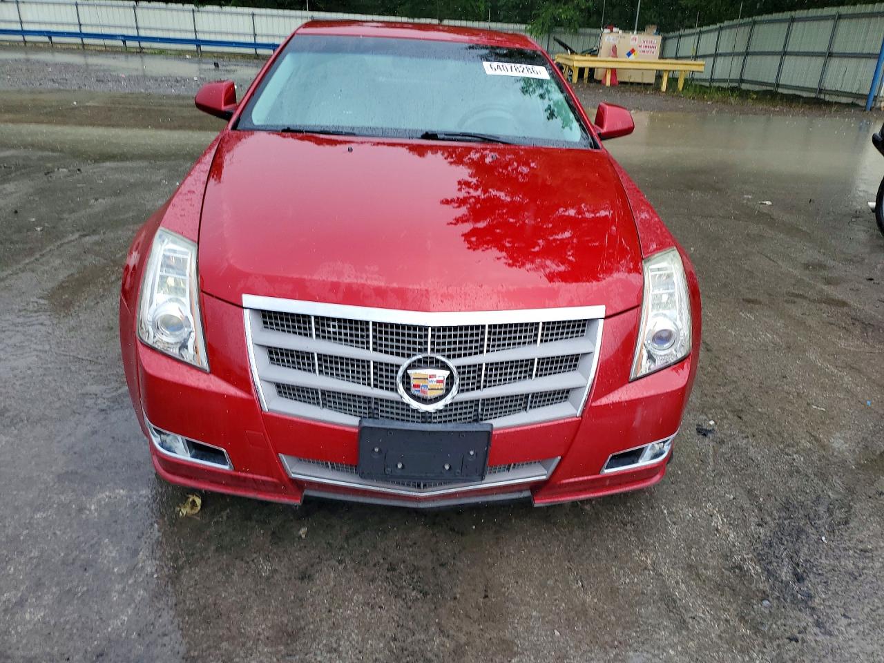 2010 Cadillac Cts Performance Collection Red vin: 1G6DL5EGXA0122218