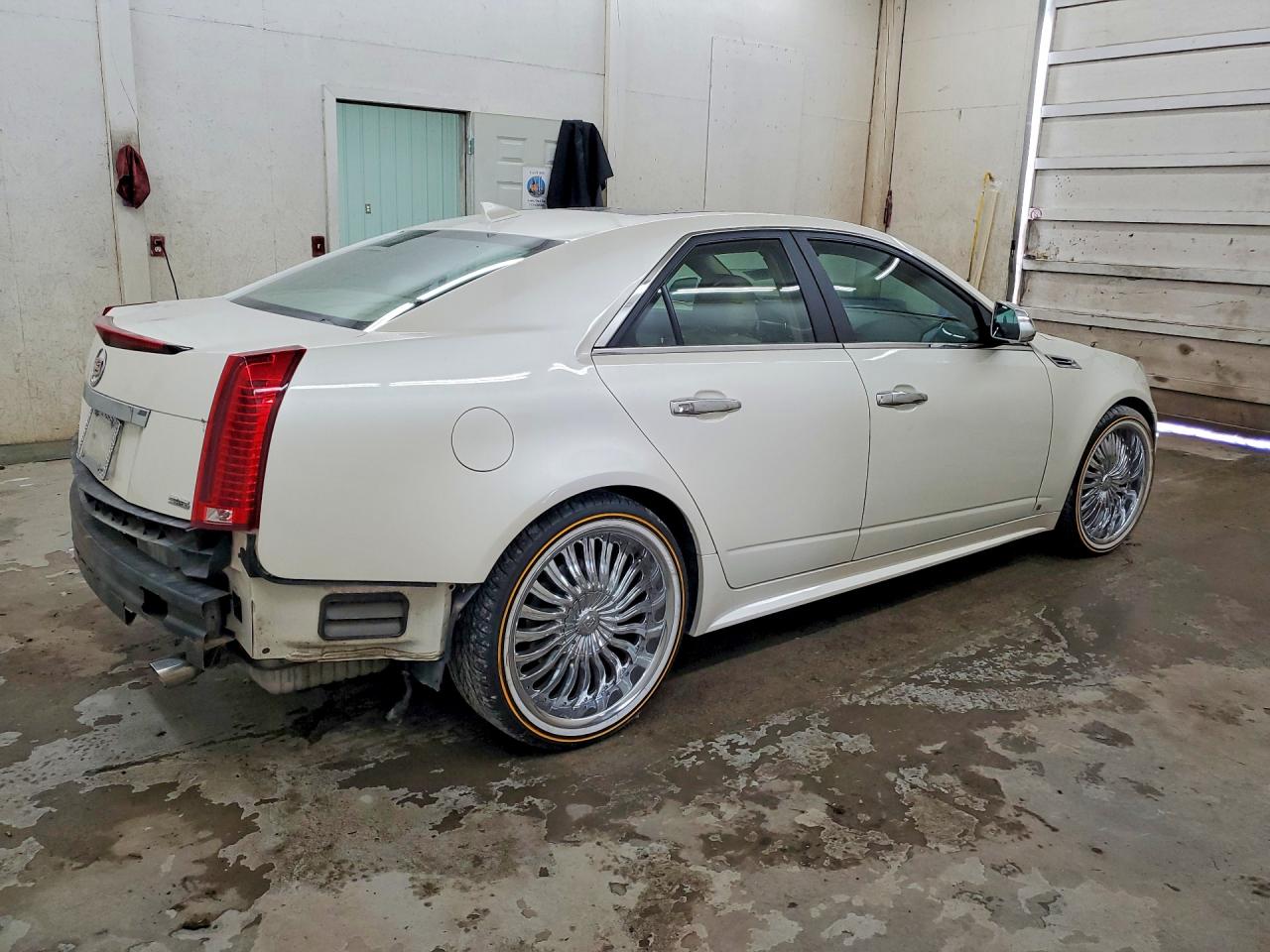 2010 Cadillac Cts Performance Collection White vin: 1G6DL5EV1A0102311