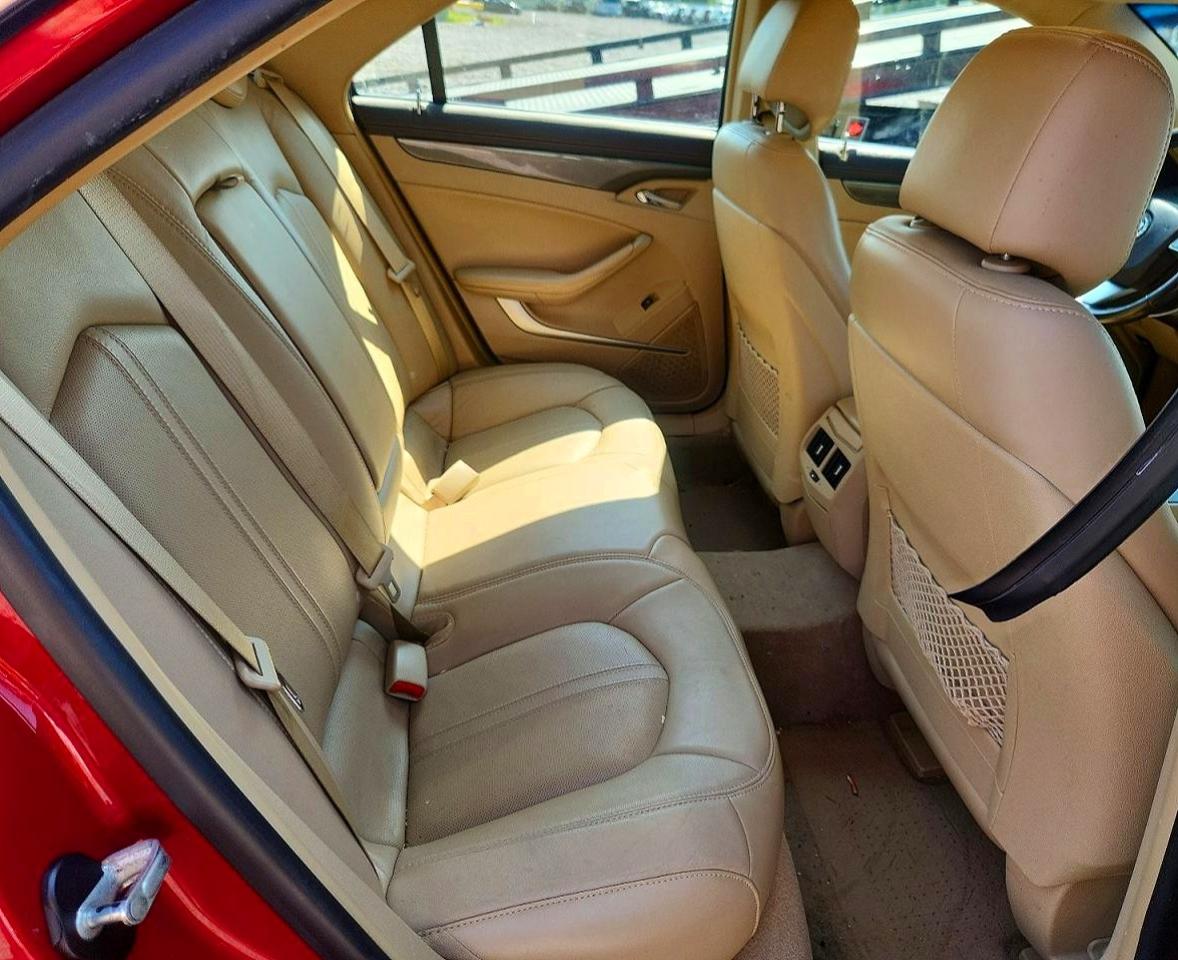 2011 Cadillac Cts Performance Collection Red vin: 1G6DL5EY1B0101428