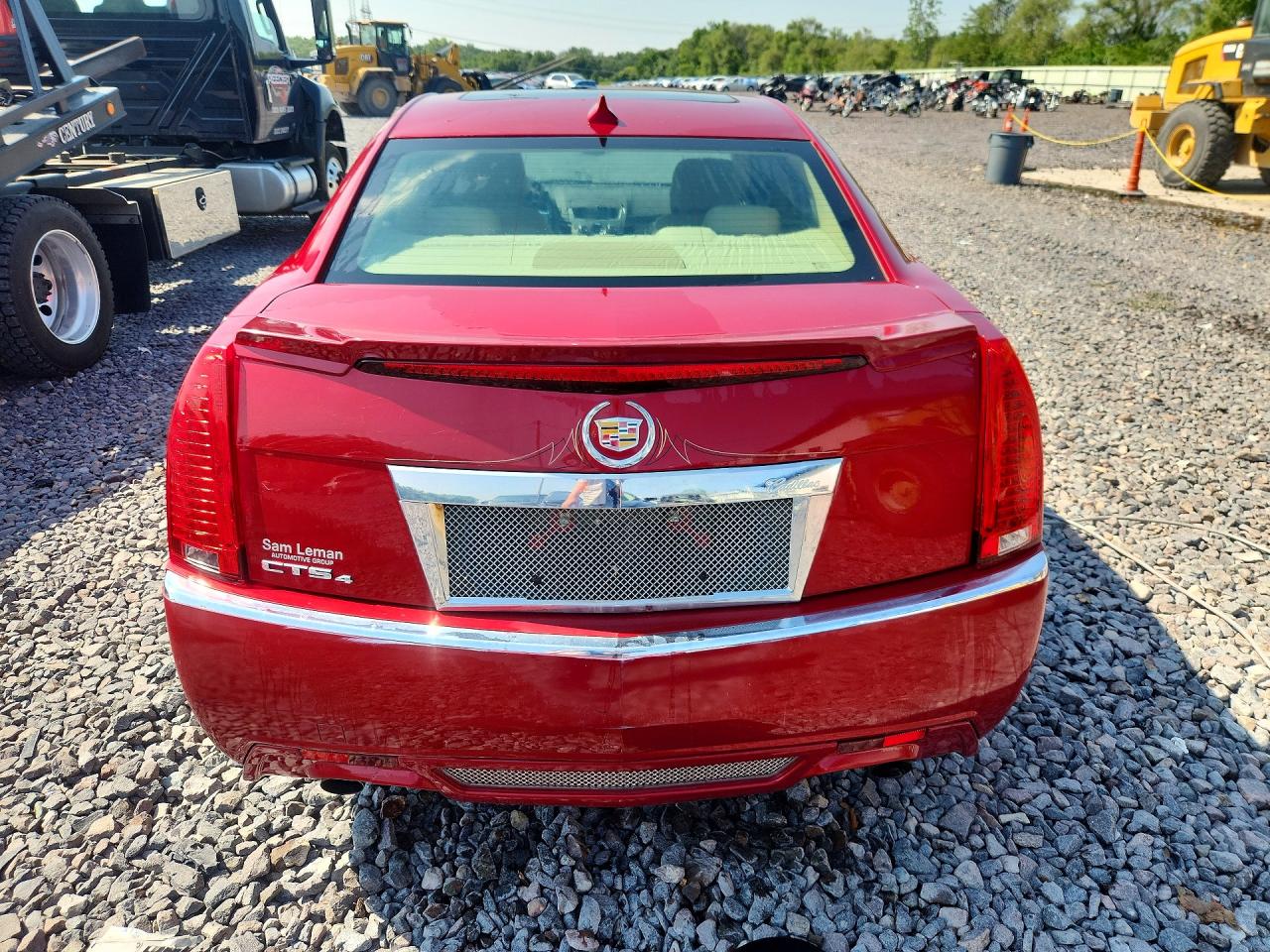2011 Cadillac Cts Performance Collection Red vin: 1G6DL5EY1B0101428
