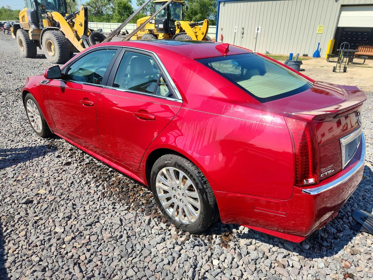 2011 Cadillac Cts Performance Collection Red vin: 1G6DL5EY1B0101428