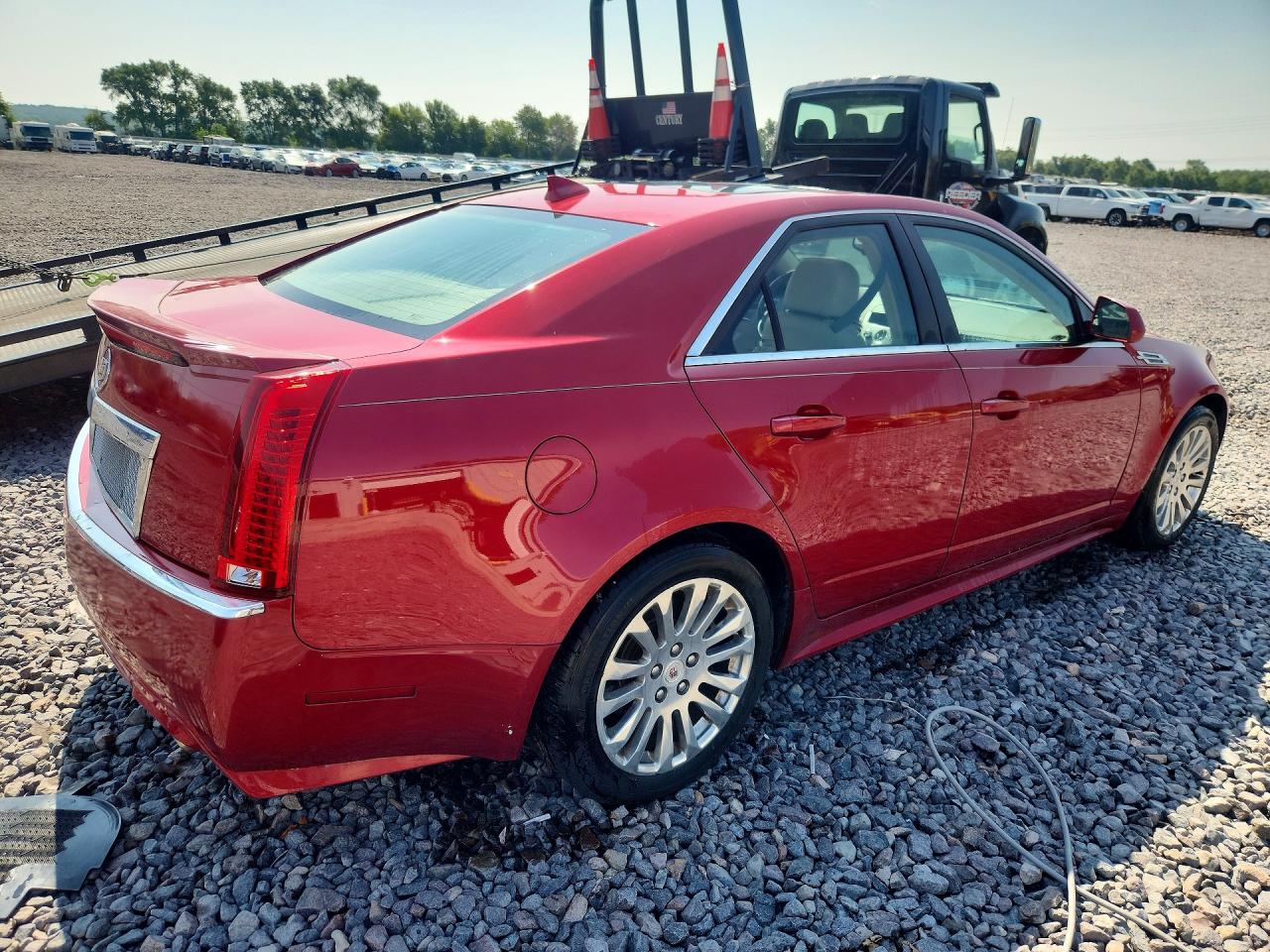 2011 Cadillac Cts Performance Collection Red vin: 1G6DL5EY1B0101428