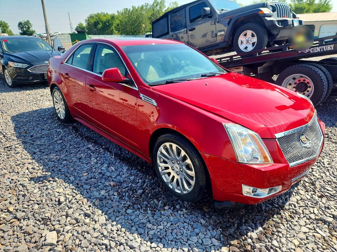 2011 Cadillac Cts Performance Collection Red vin: 1G6DL5EY1B0101428