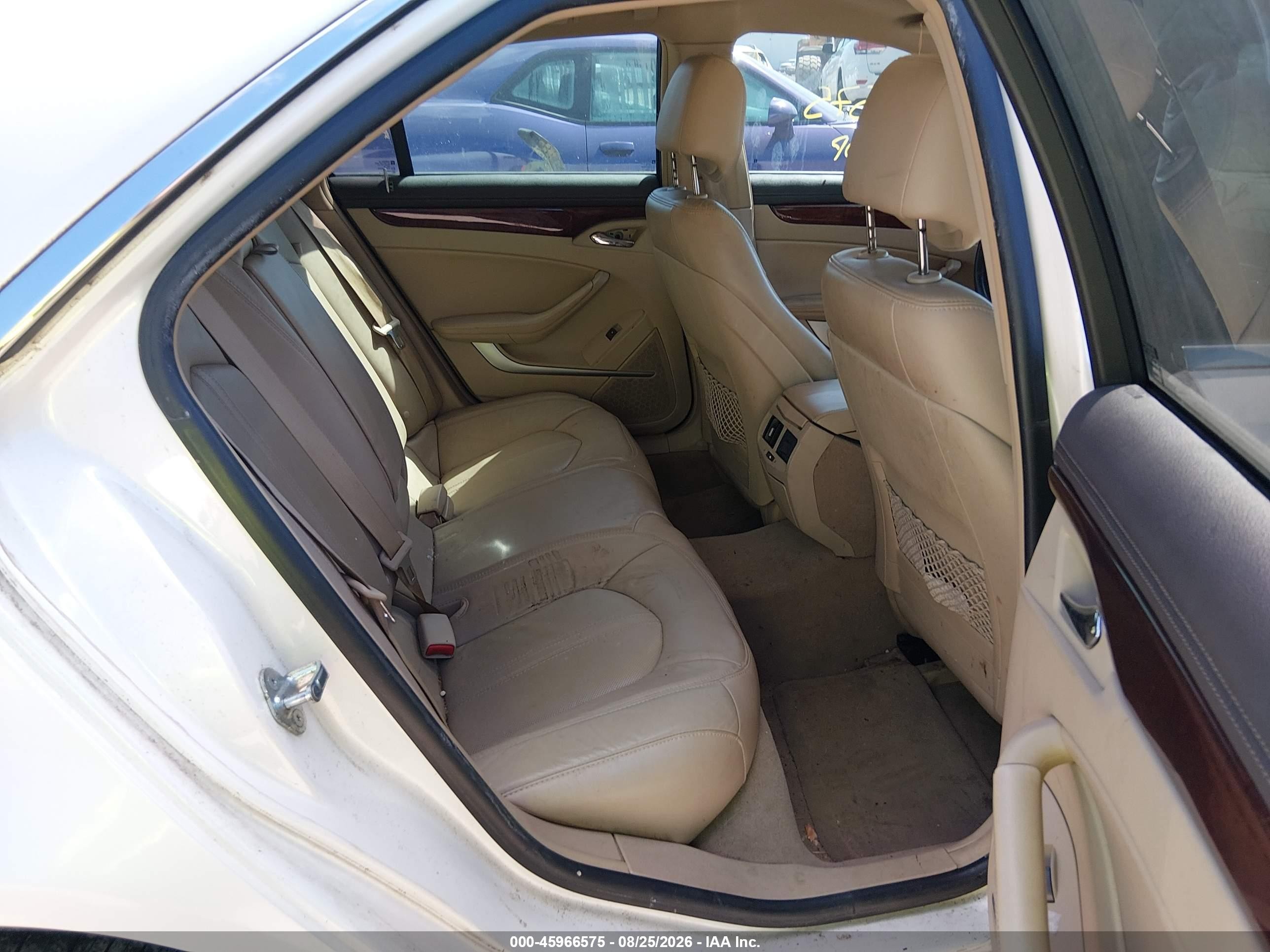 2011 Cadillac Cts Performance White vin: 1G6DL5EY5B0122282