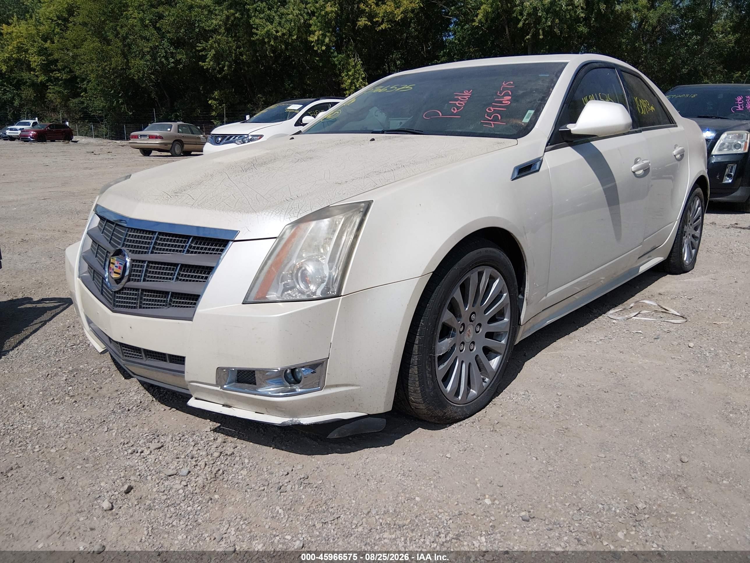 2011 Cadillac Cts Performance White vin: 1G6DL5EY5B0122282