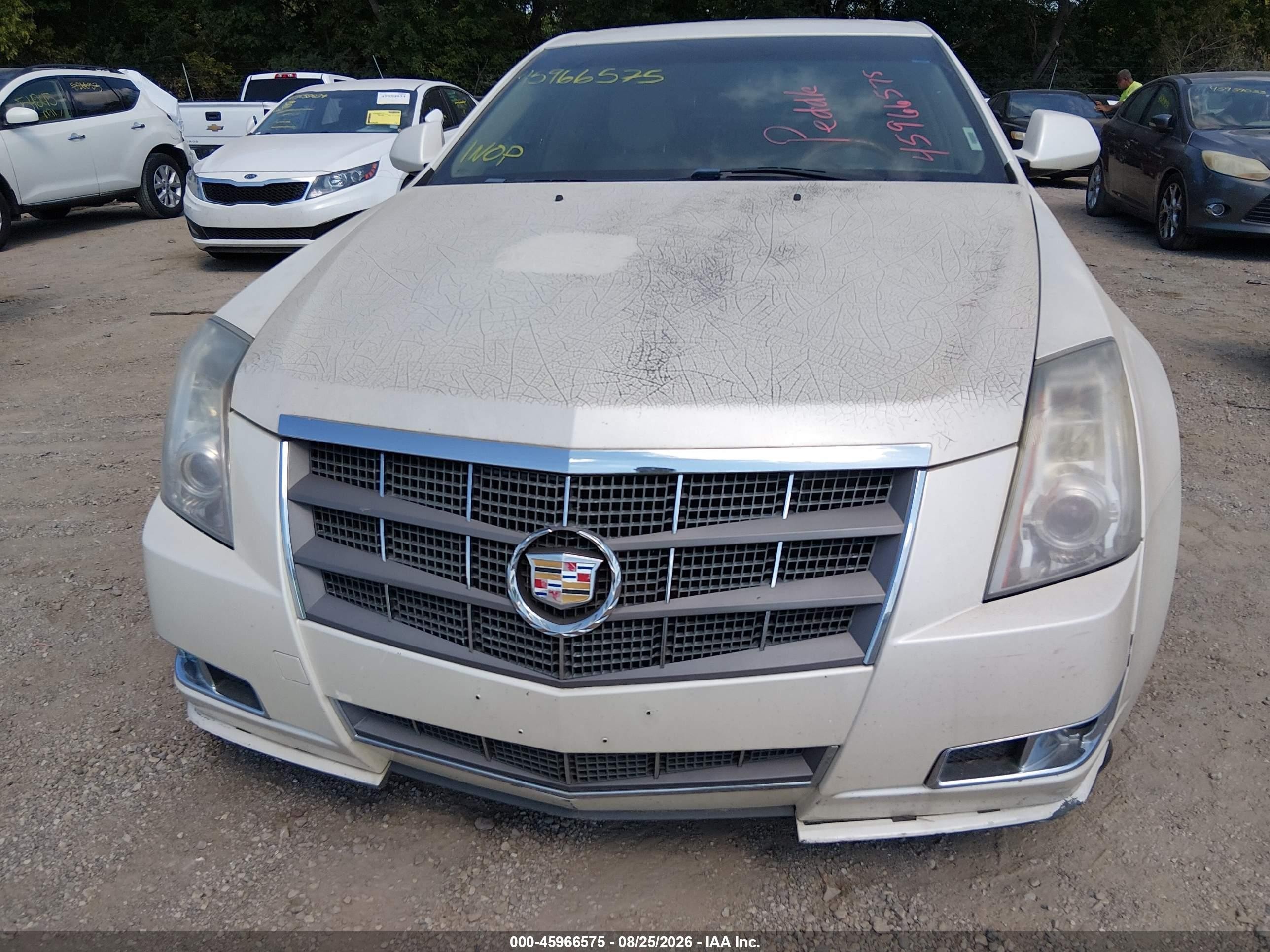 2011 Cadillac Cts Performance White vin: 1G6DL5EY5B0122282