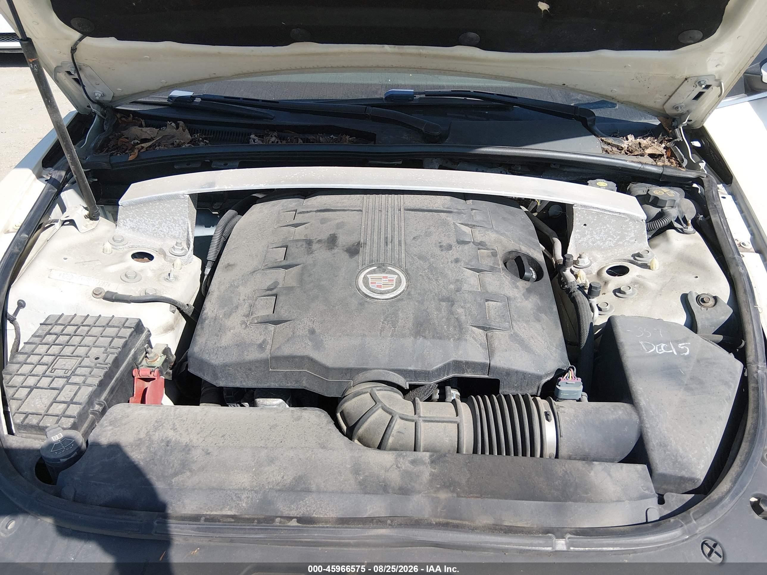 2011 Cadillac Cts Performance White vin: 1G6DL5EY5B0122282