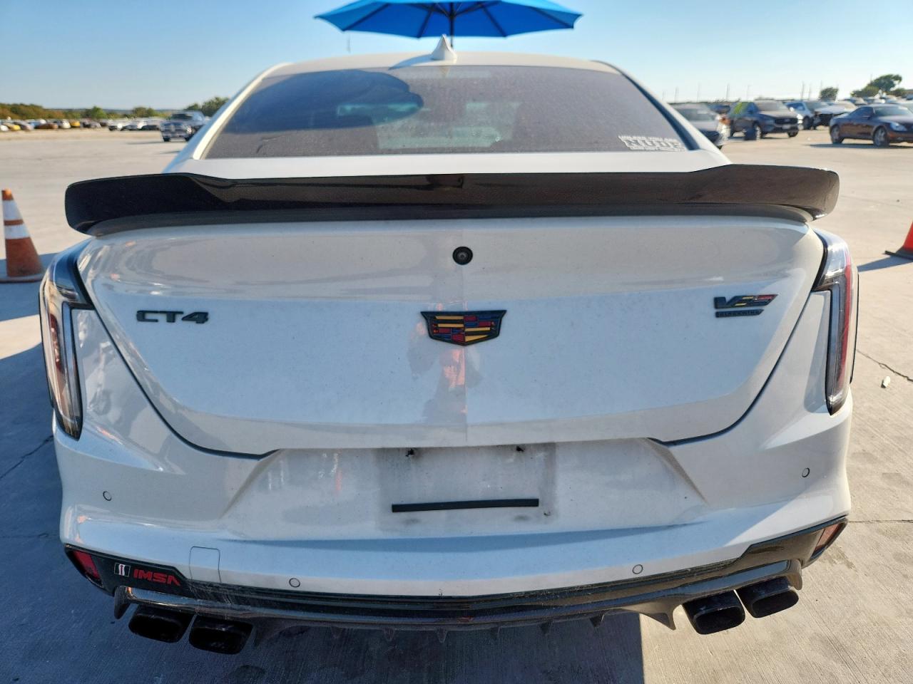 2023 Cadillac Ct4-v Blackwing Белый vin: 1G6DL5RP5P0518012
