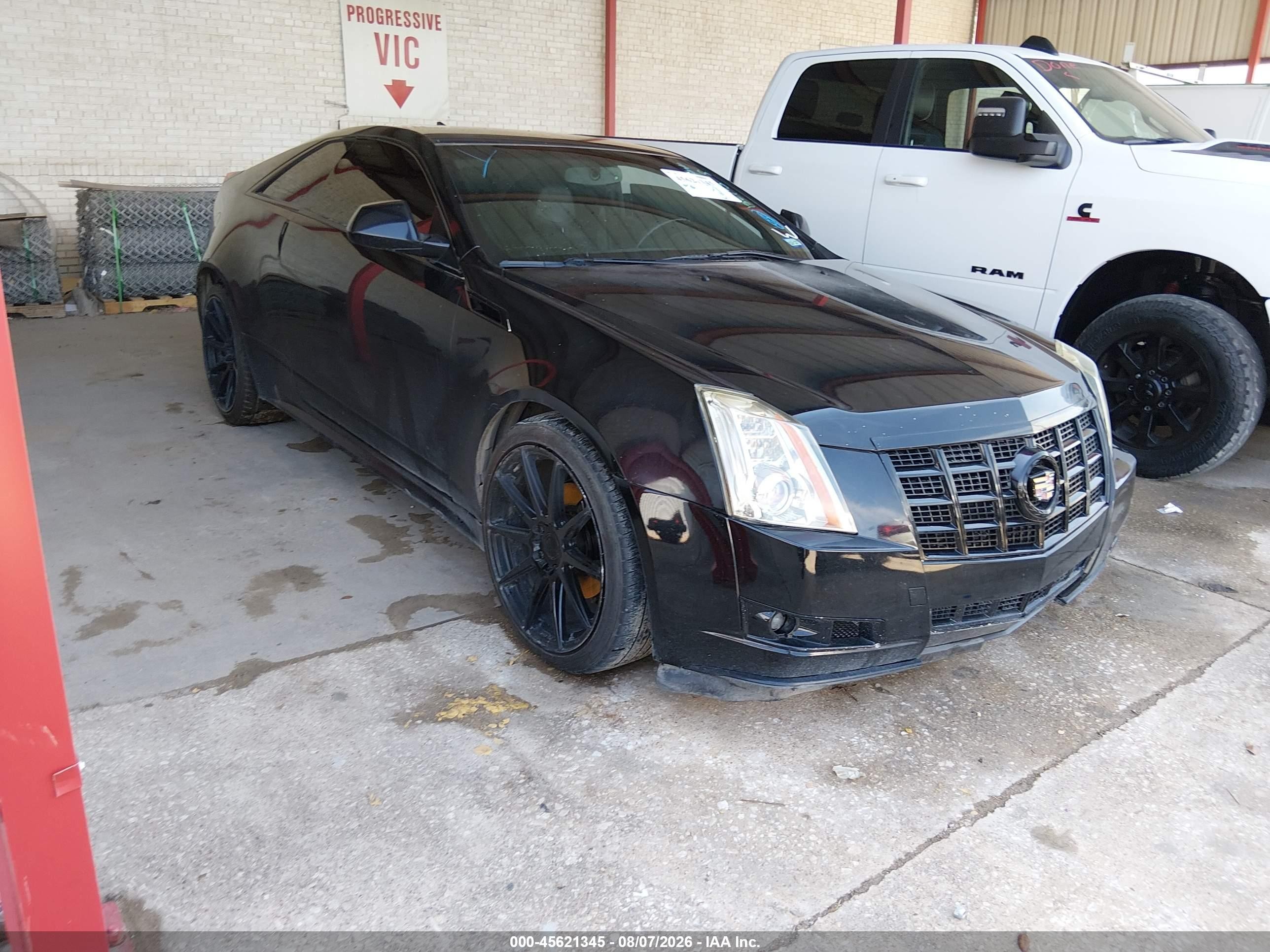 2013 Cadillac Cts Performance Black vin: 1G6DM1E31D0152103