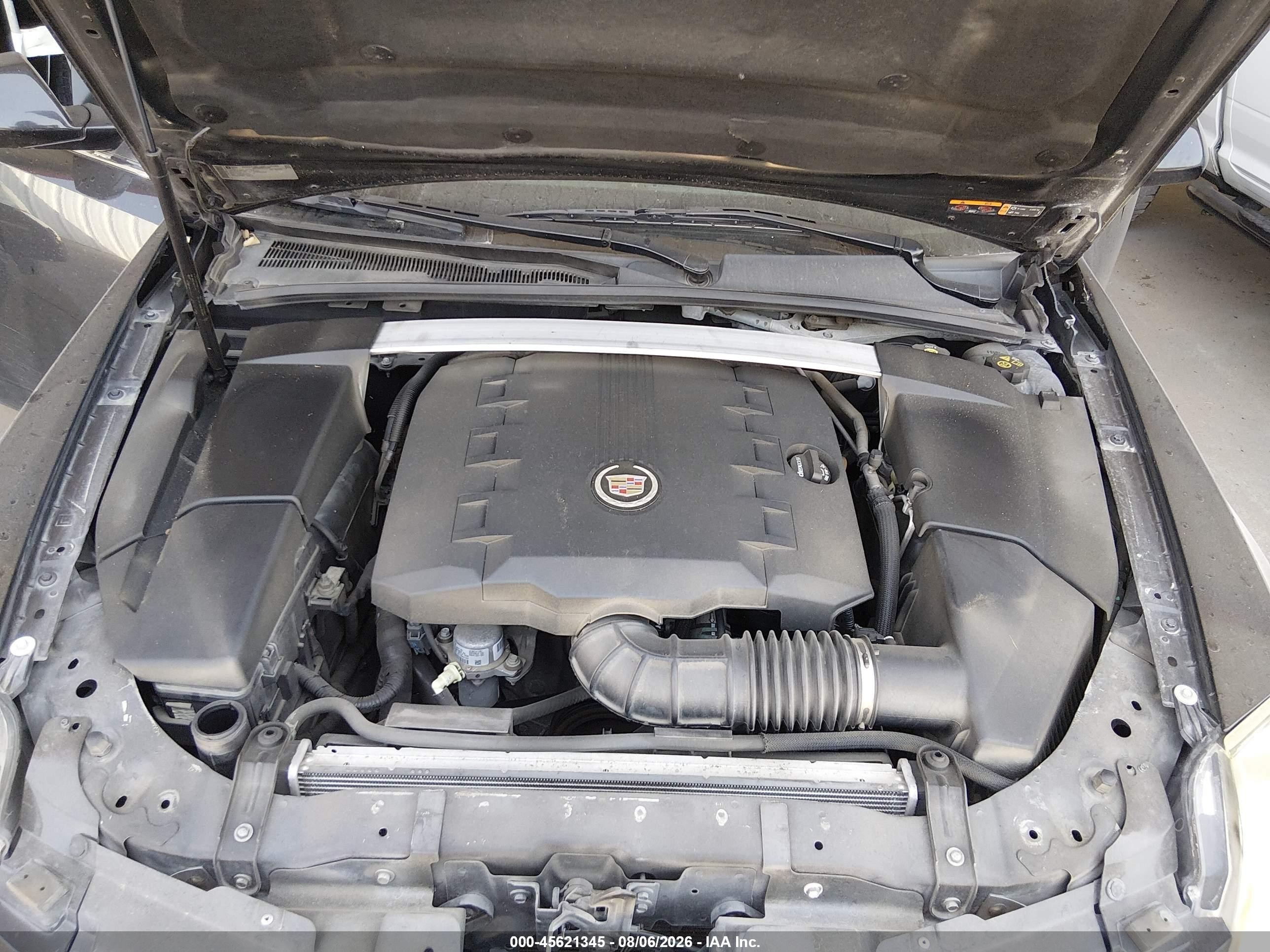 2013 Cadillac Cts Performance Black vin: 1G6DM1E31D0152103