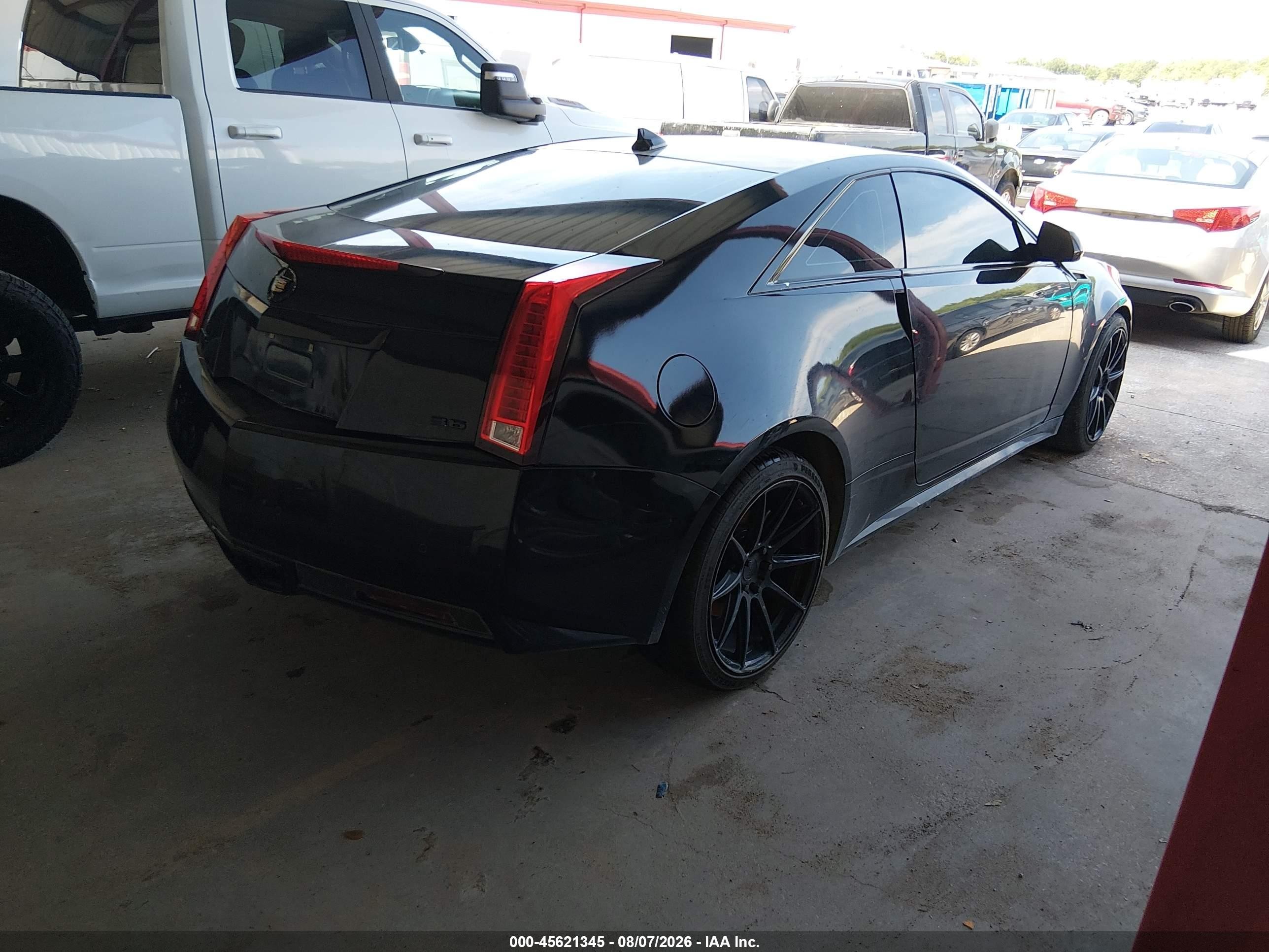 2013 Cadillac Cts Performance Black vin: 1G6DM1E31D0152103