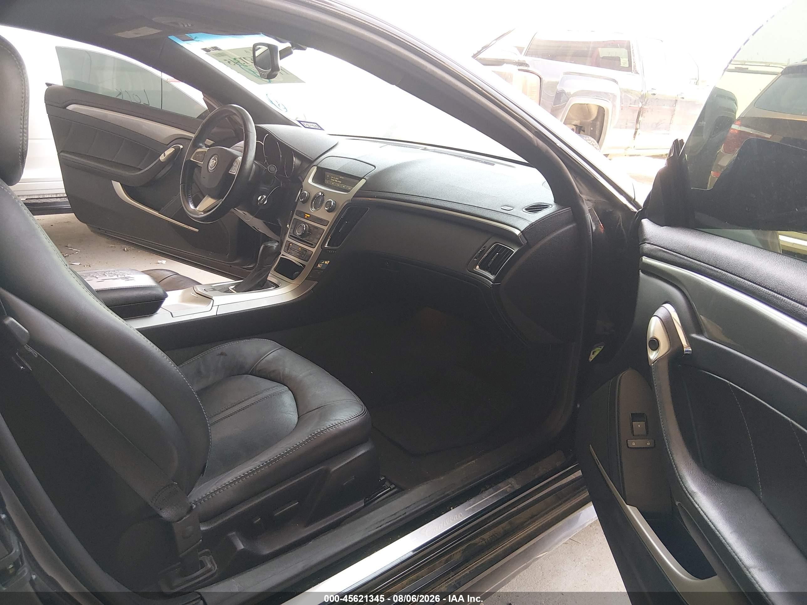 2013 Cadillac Cts Performance Black vin: 1G6DM1E31D0152103