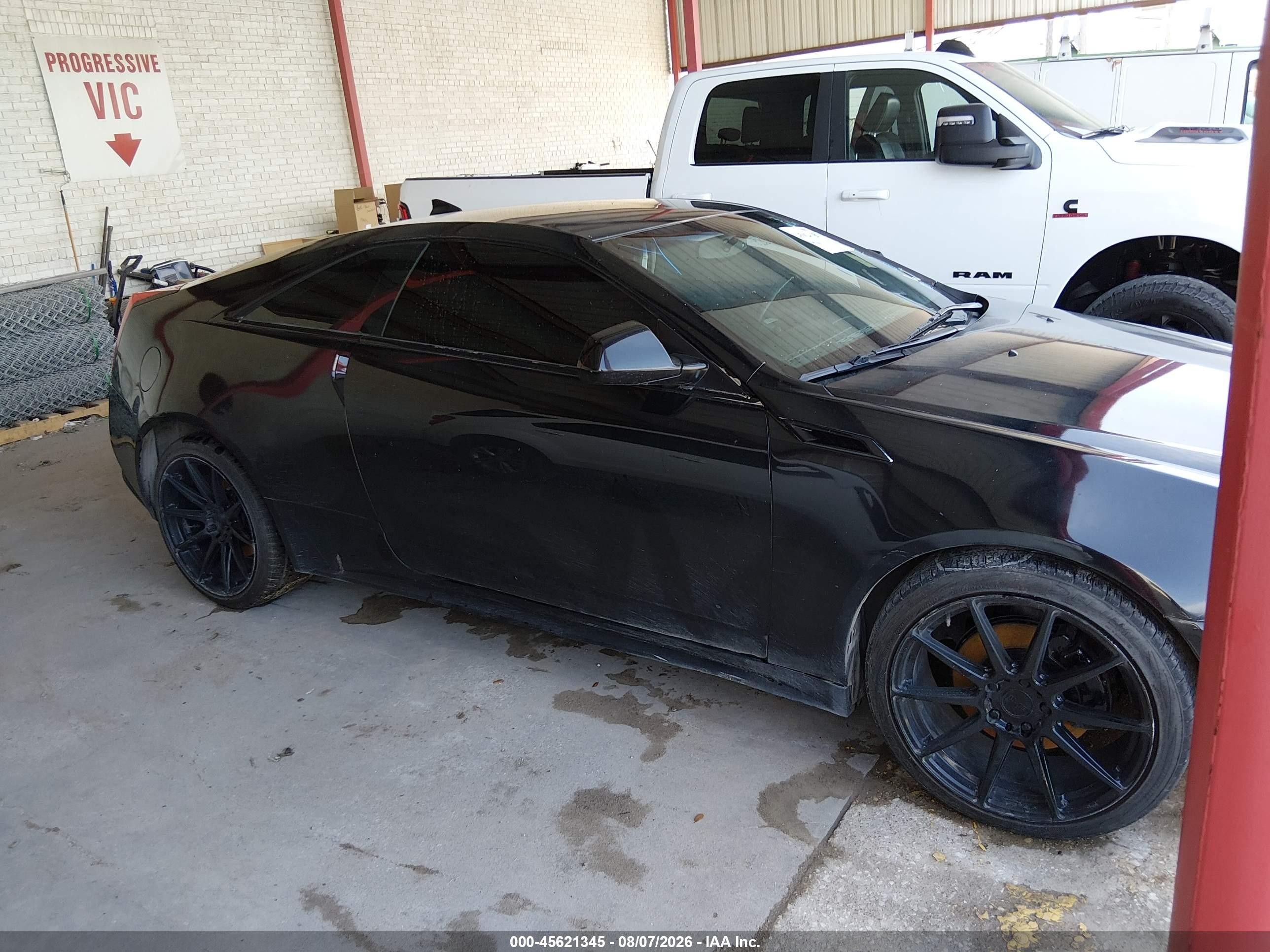 2013 Cadillac Cts Performance Black vin: 1G6DM1E31D0152103