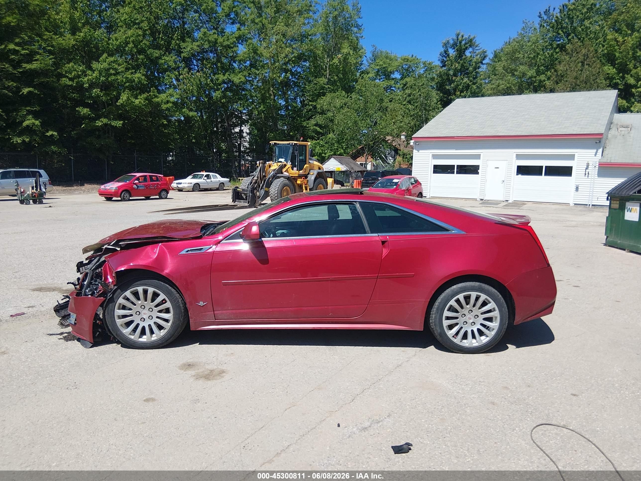 2013 Cadillac Cts Performance Red vin: 1G6DM1E36D0151528