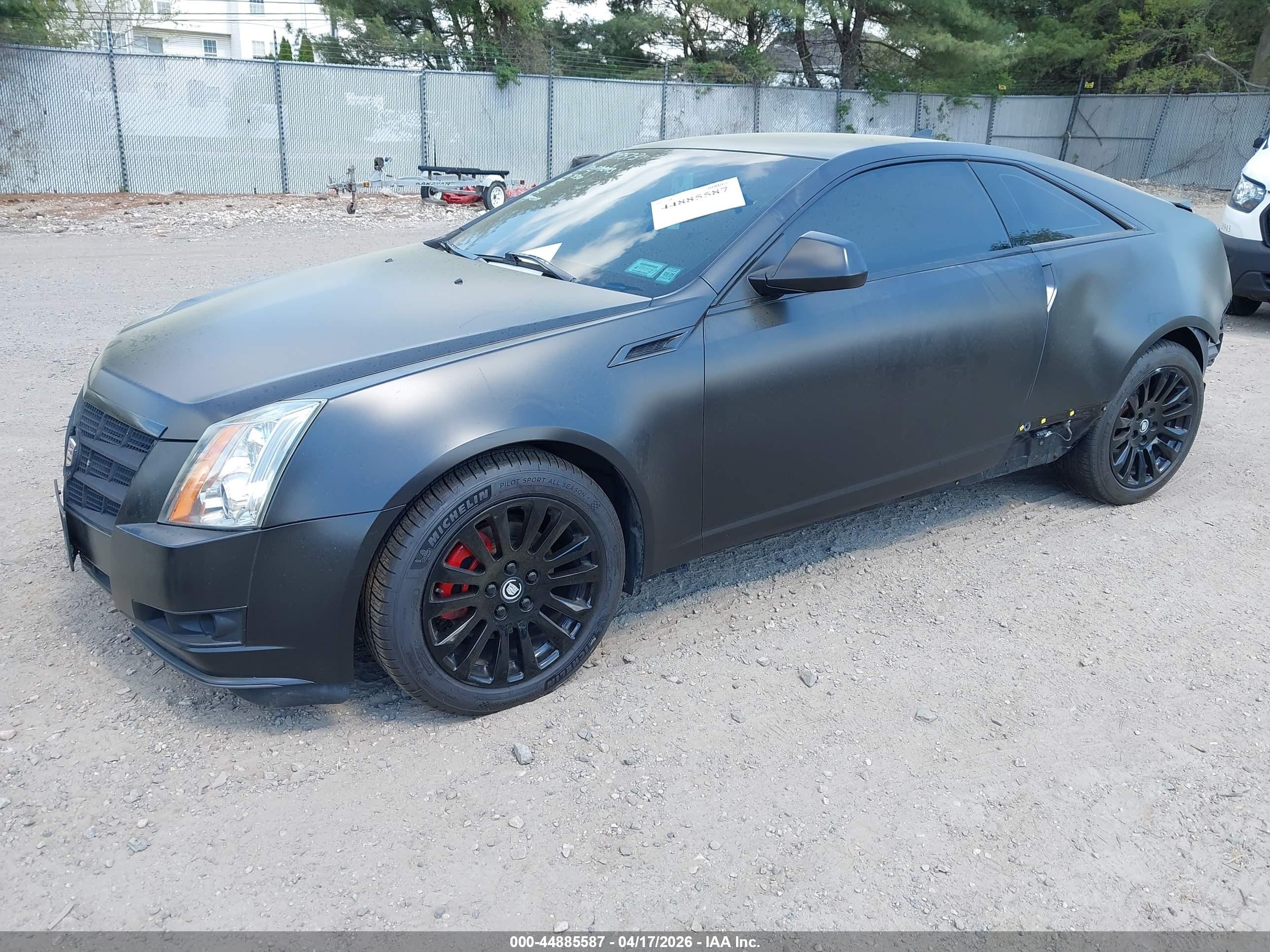 2011 Cadillac Cts Performance Black vin: 1G6DM1ED5B0166382