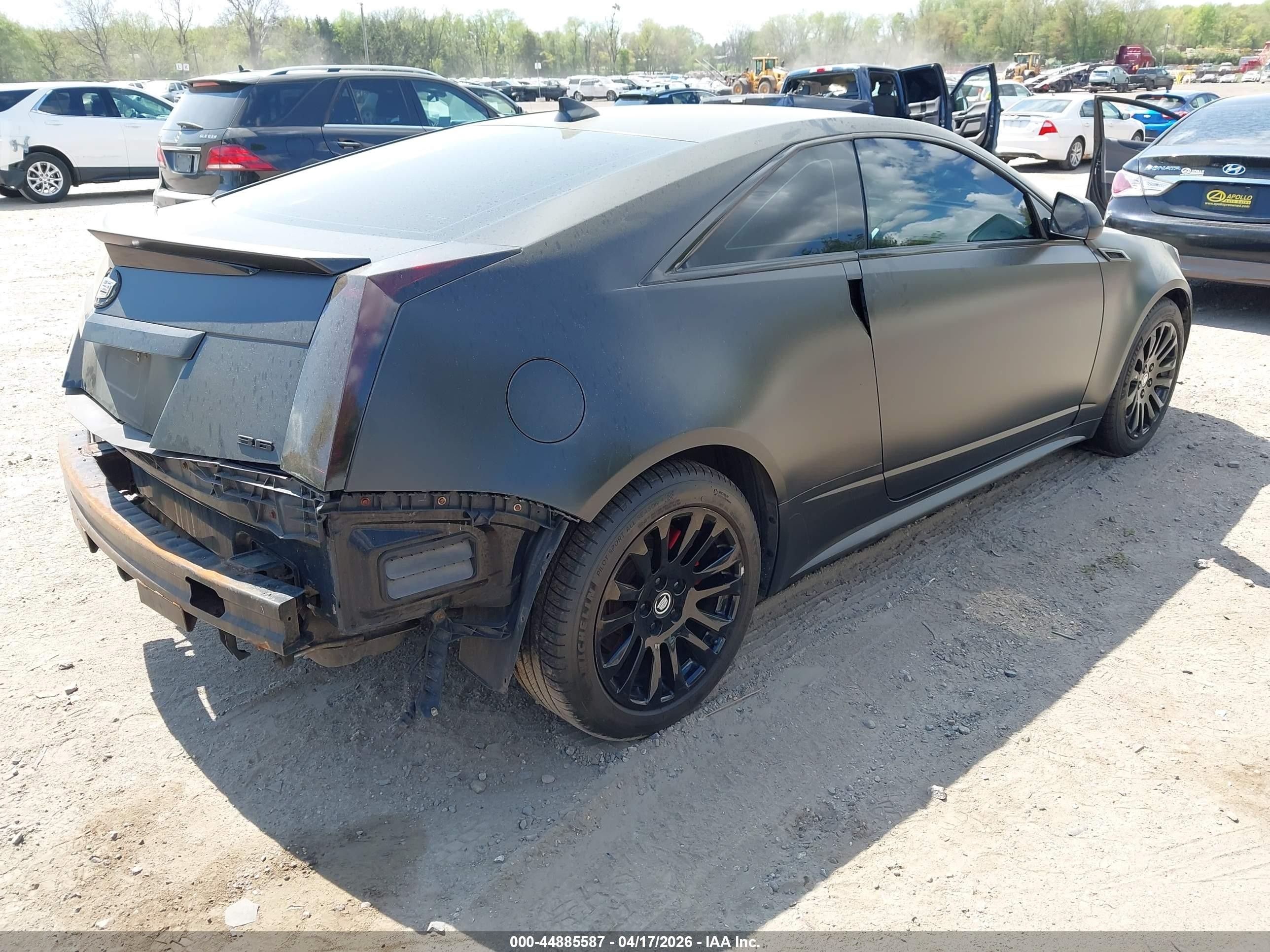 2011 Cadillac Cts Performance Black vin: 1G6DM1ED5B0166382