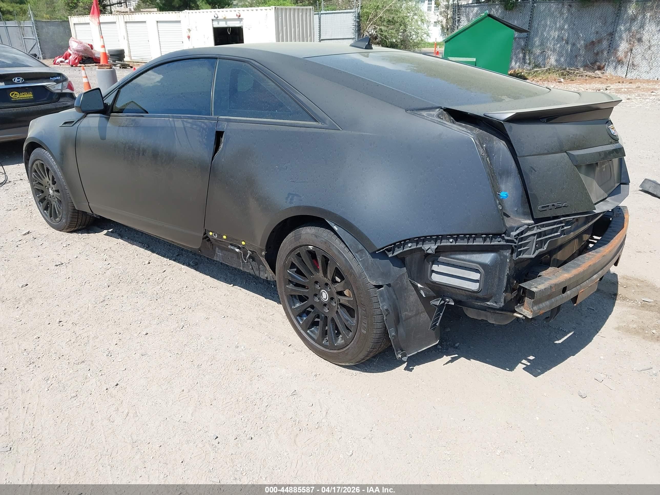 2011 Cadillac Cts Performance Black vin: 1G6DM1ED5B0166382