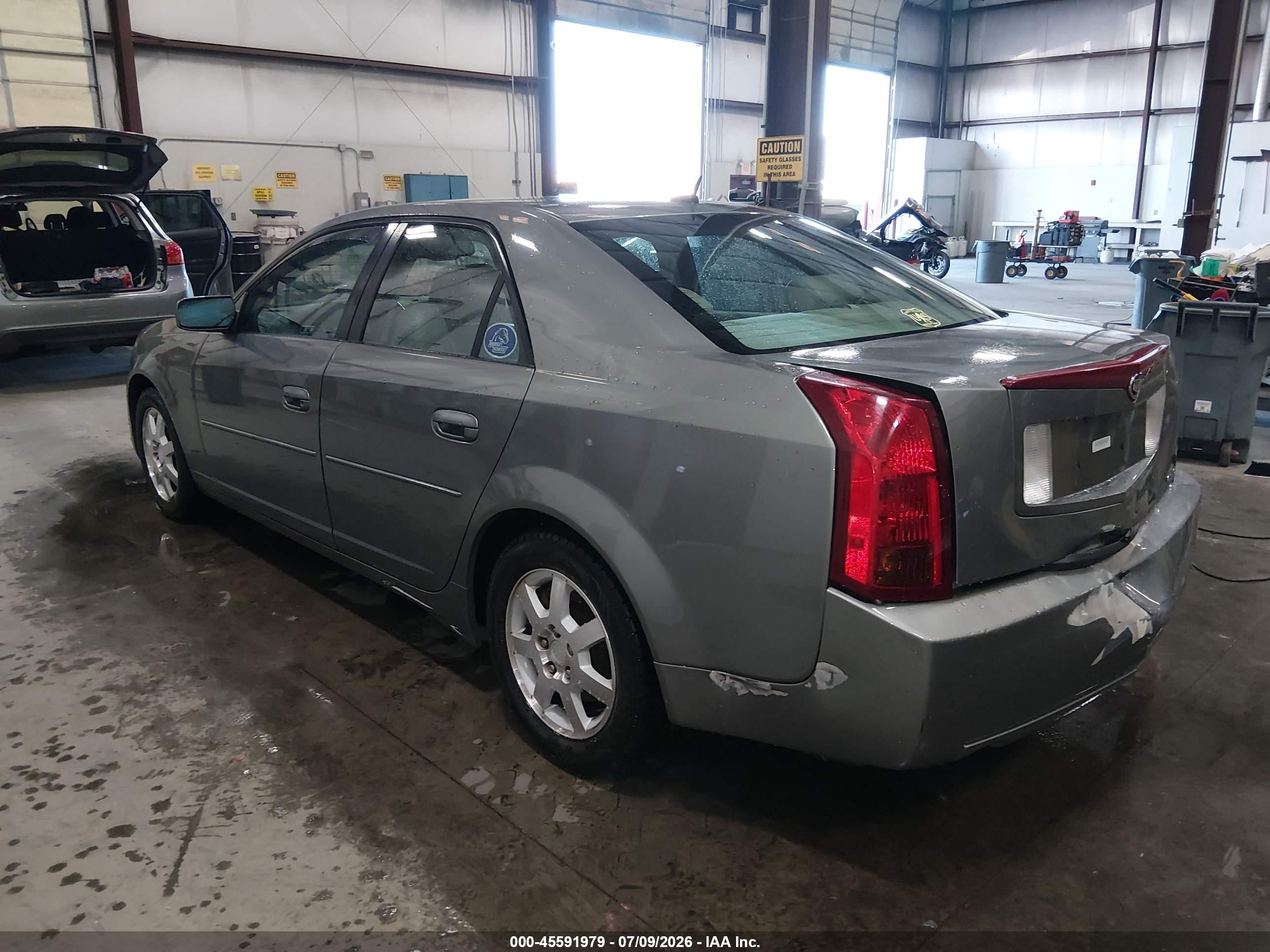 2005 Cadillac Cts Standard Серый vin: 1G6DM56T550141340