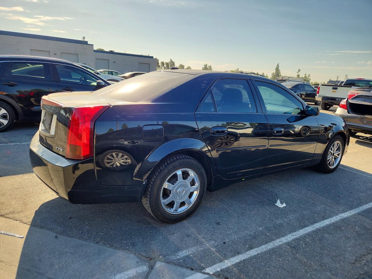 2005 Cadillac Cts Black vin: 1G6DM56T650175979