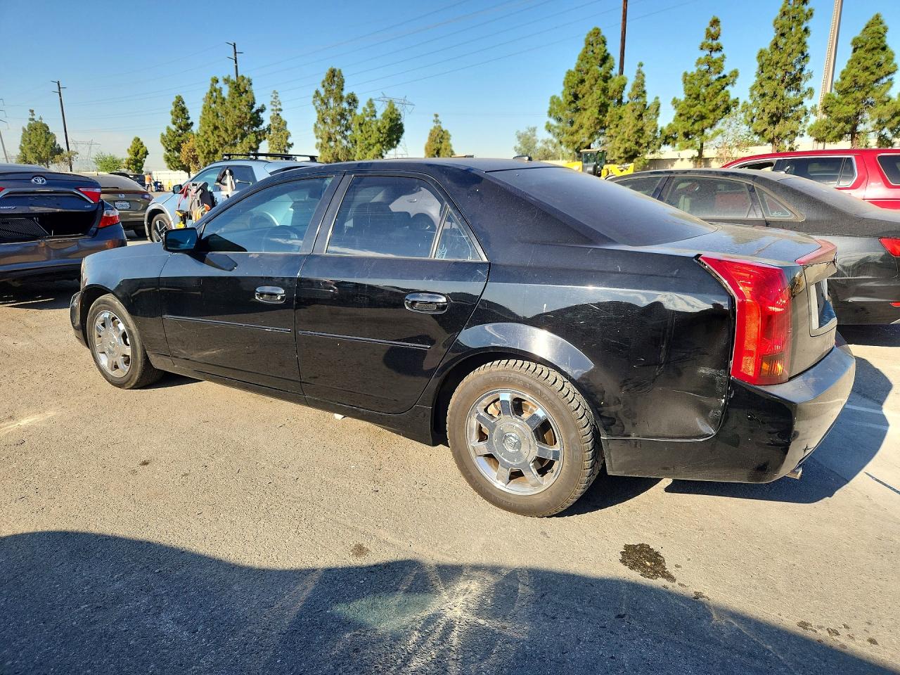 2005 Cadillac Cts Black vin: 1G6DM56T650175979