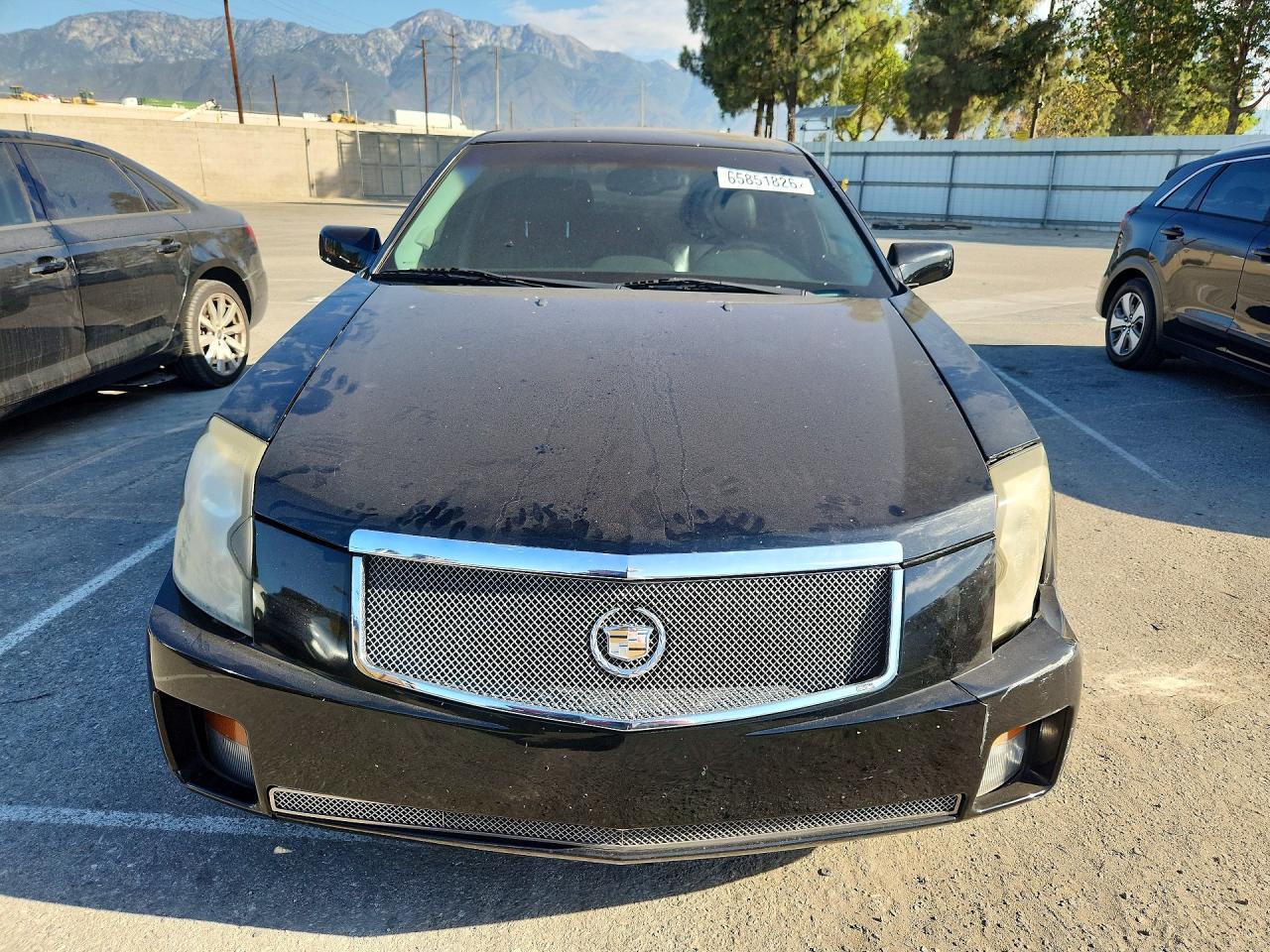 2005 Cadillac Cts Black vin: 1G6DM56T650175979