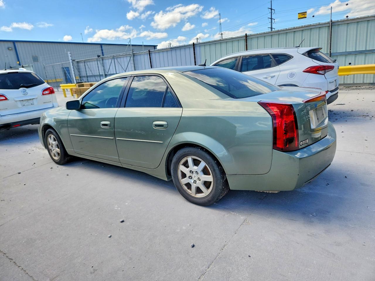 2005 Cadillac Cts Green vin: 1G6DM56T750190913