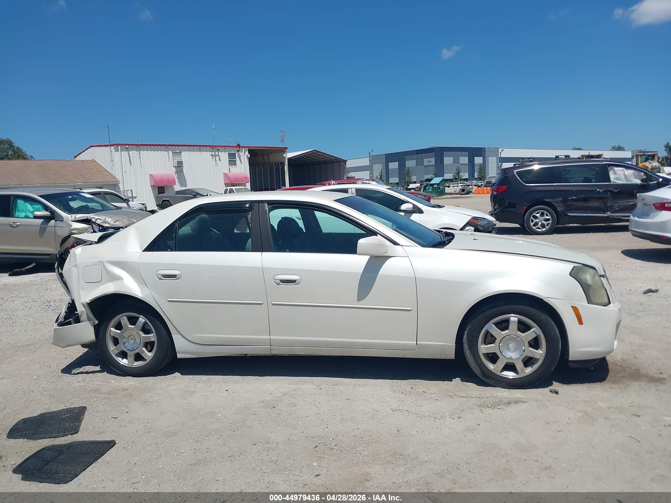 2004 Cadillac Cts Standard White vin: 1G6DM577040100582