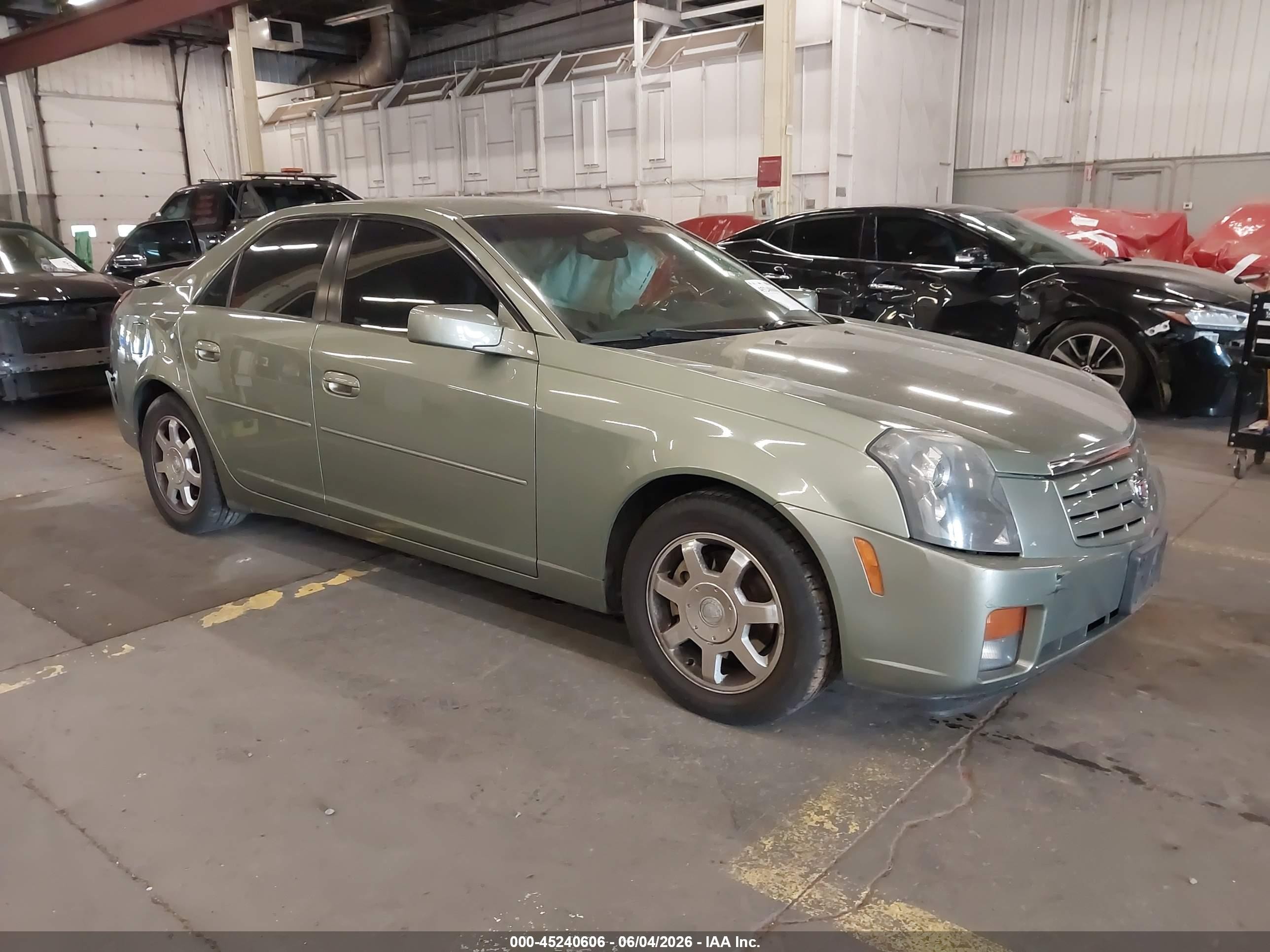 2004 Cadillac Cts Standard Зеленый vin: 1G6DM577040159308