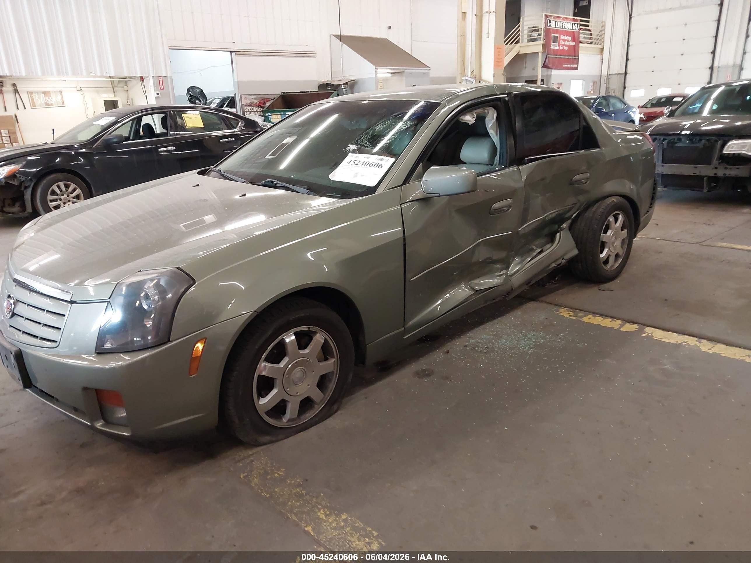 2004 Cadillac Cts Standard Зеленый vin: 1G6DM577040159308