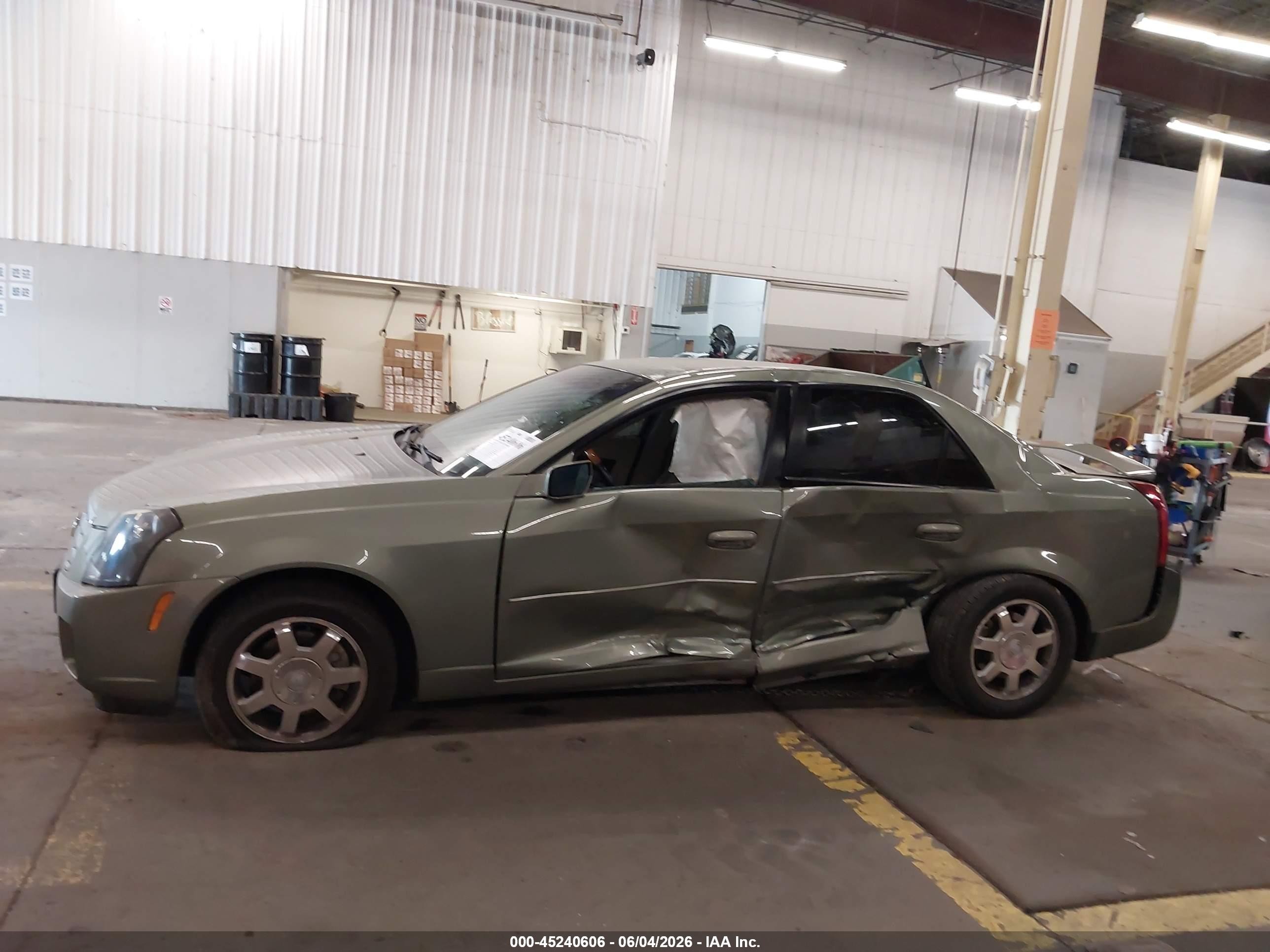 2004 Cadillac Cts Standard Зеленый vin: 1G6DM577040159308