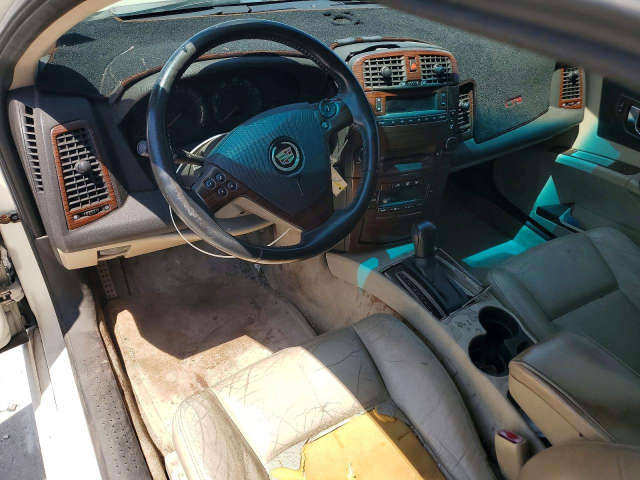 2004 Cadillac Cts White vin: 1G6DM577040168929