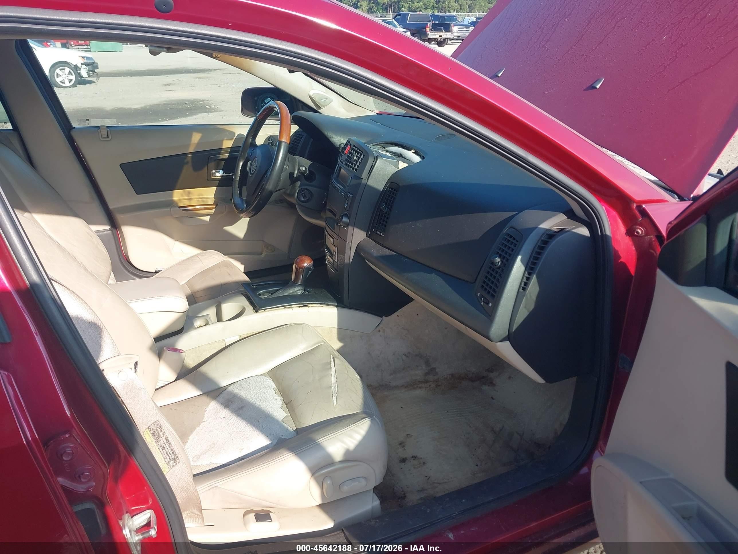 2004 Cadillac Cts   Red vin: 1G6DM577040175377