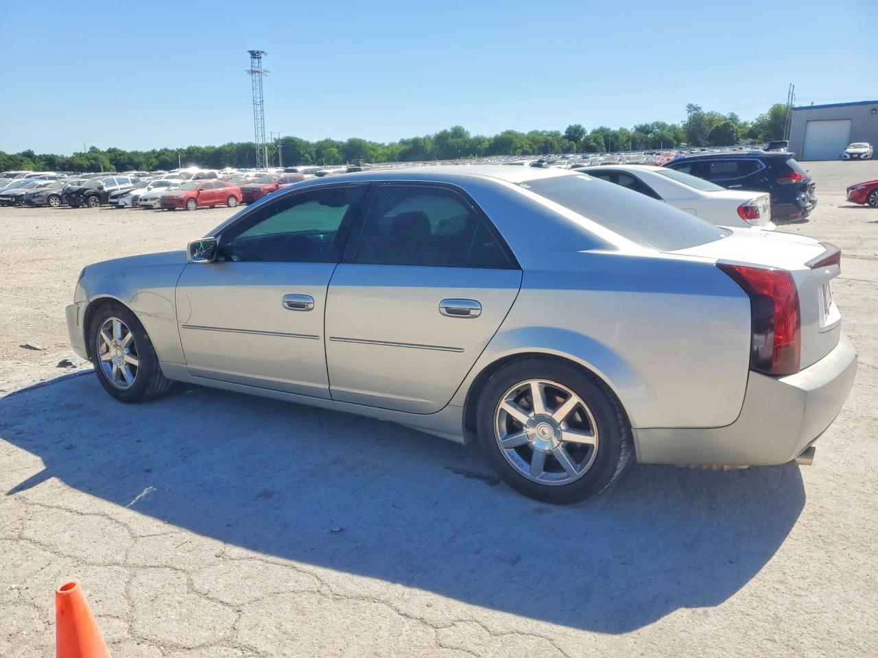 2004 Cadillac Cts Silver vin: 1G6DM577040180482