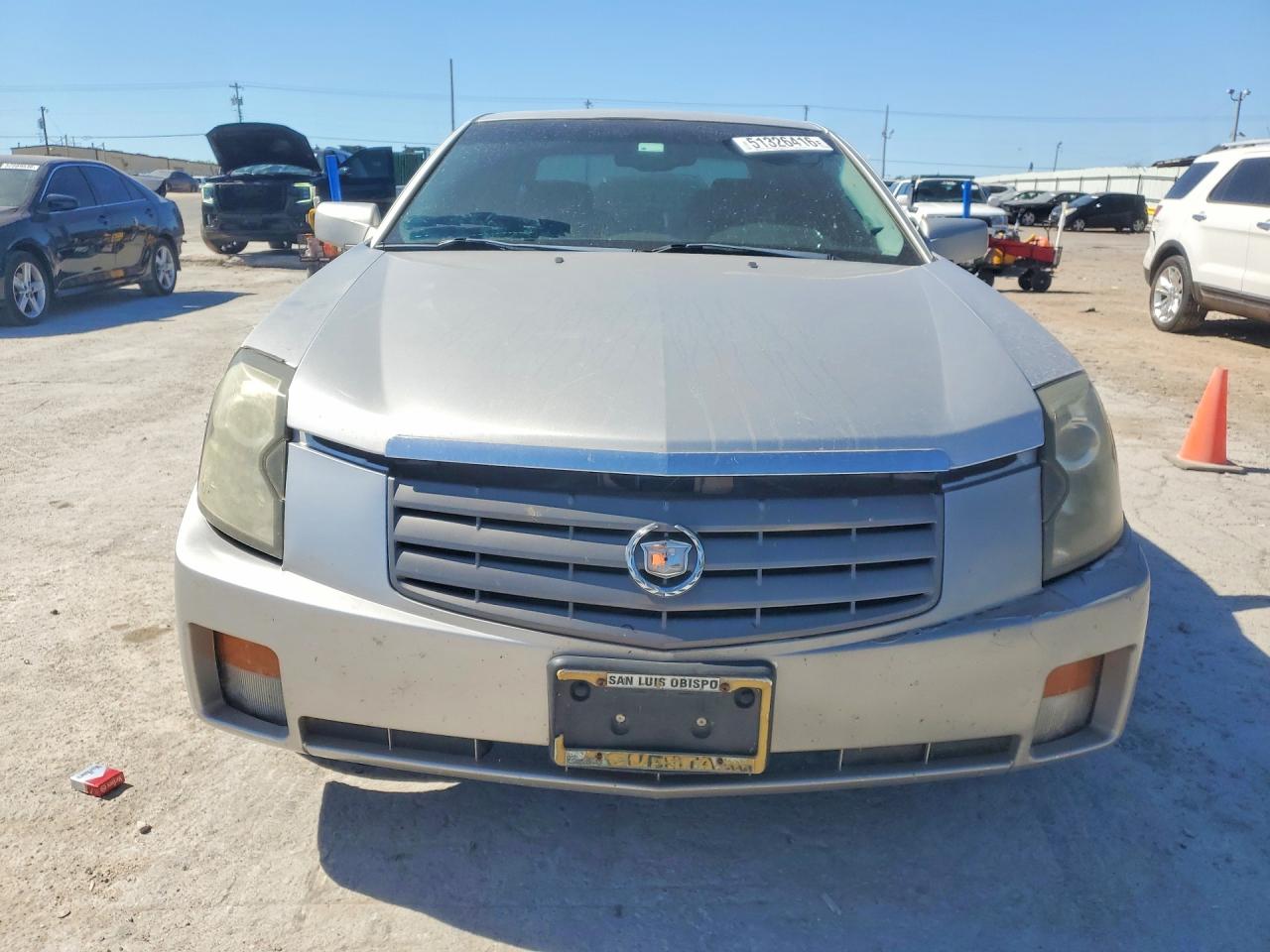 2004 Cadillac Cts Silver vin: 1G6DM577040180482