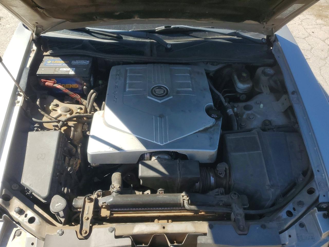 2004 Cadillac Cts Silver vin: 1G6DM577040180482