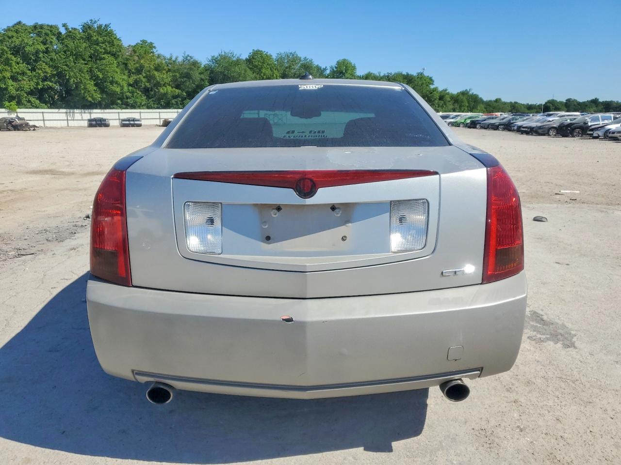 2004 Cadillac Cts Silver vin: 1G6DM577040180482