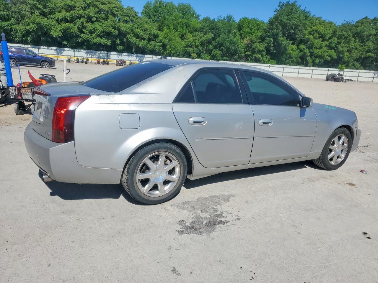 2004 Cadillac Cts Silver vin: 1G6DM577040180482