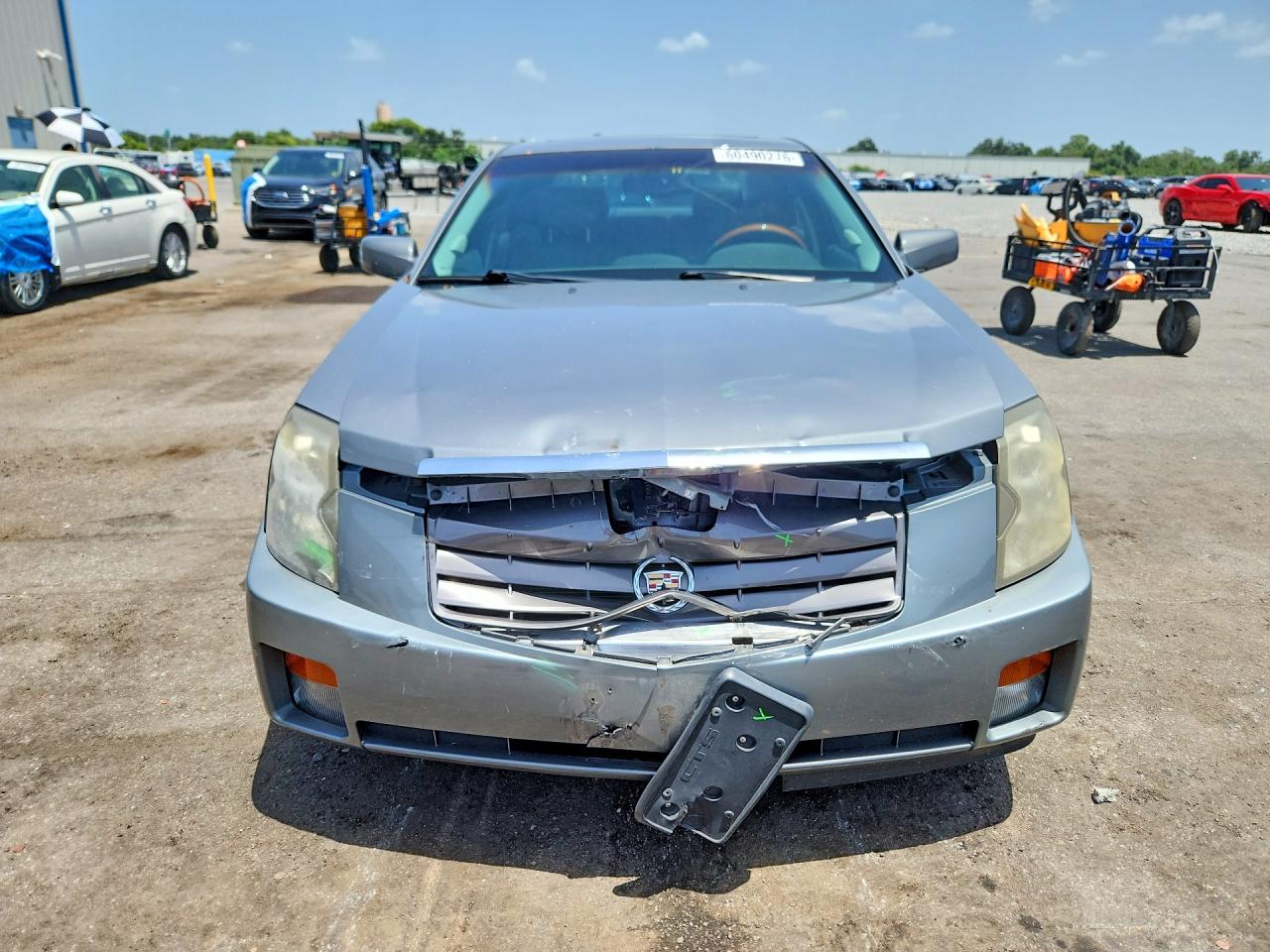 2004 Cadillac Cts Белый vin: 1G6DM577140100414