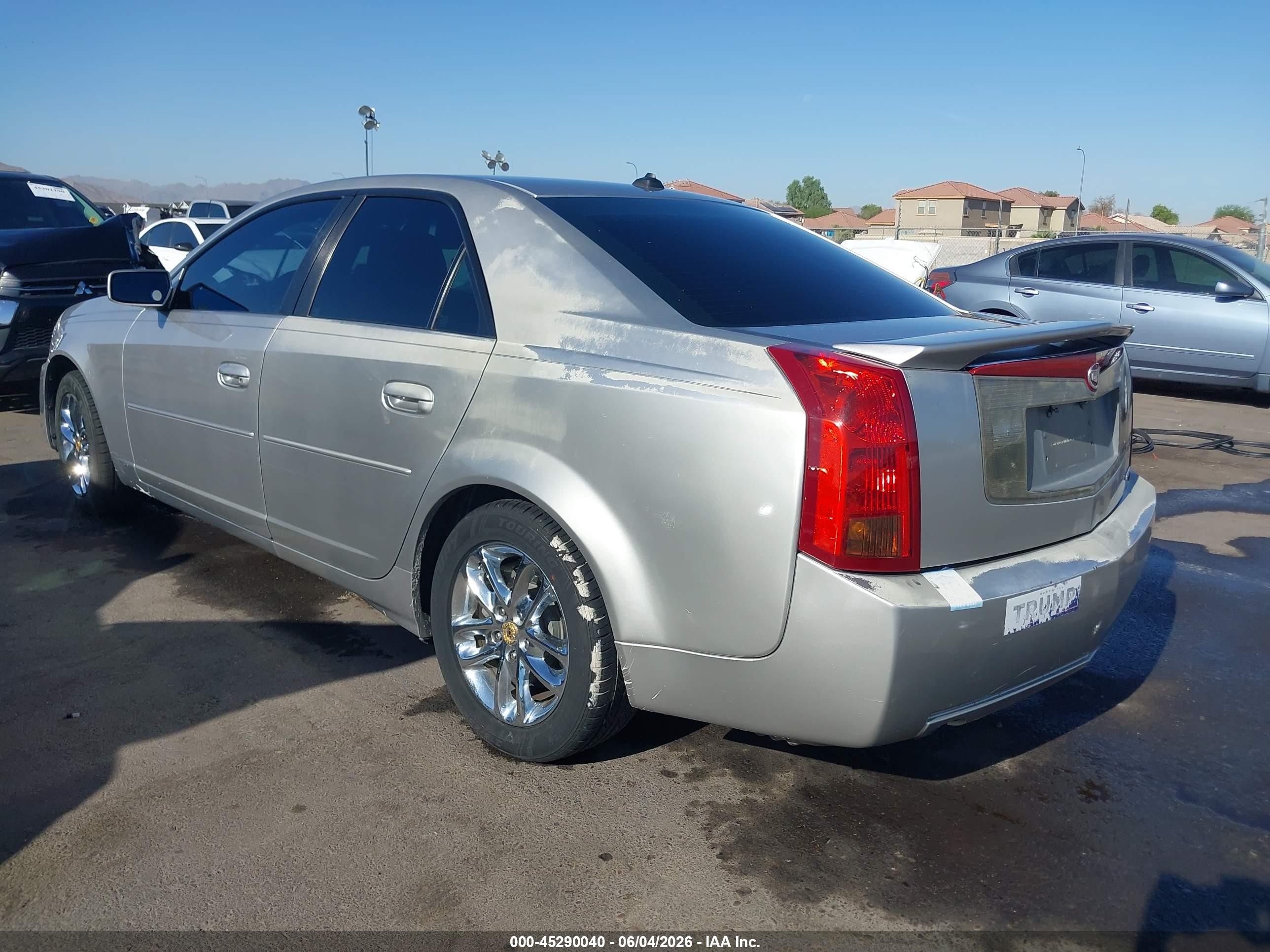 2004 Cadillac Cts Standard Silver vin: 1G6DM577140107461