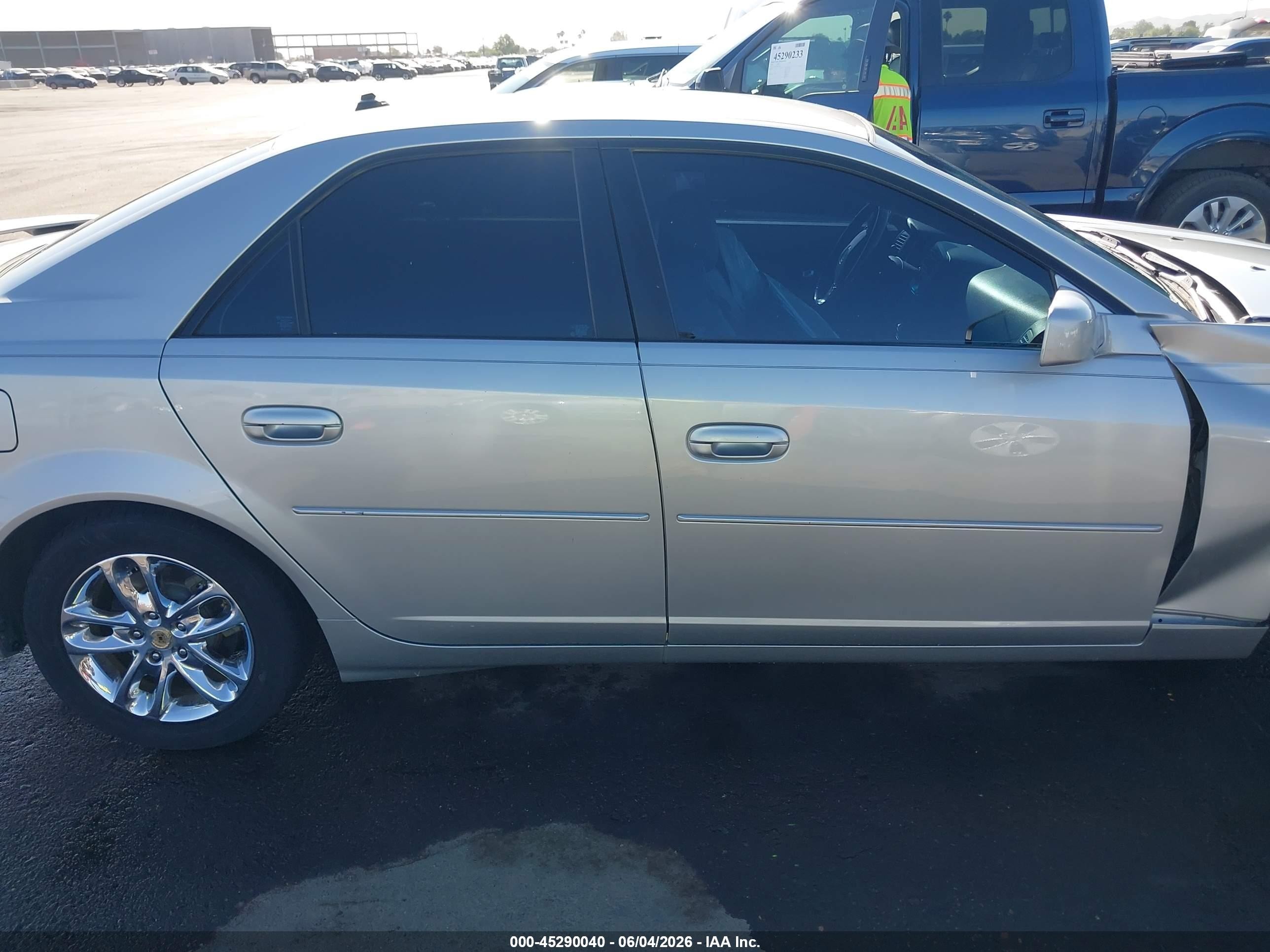 2004 Cadillac Cts Standard Silver vin: 1G6DM577140107461