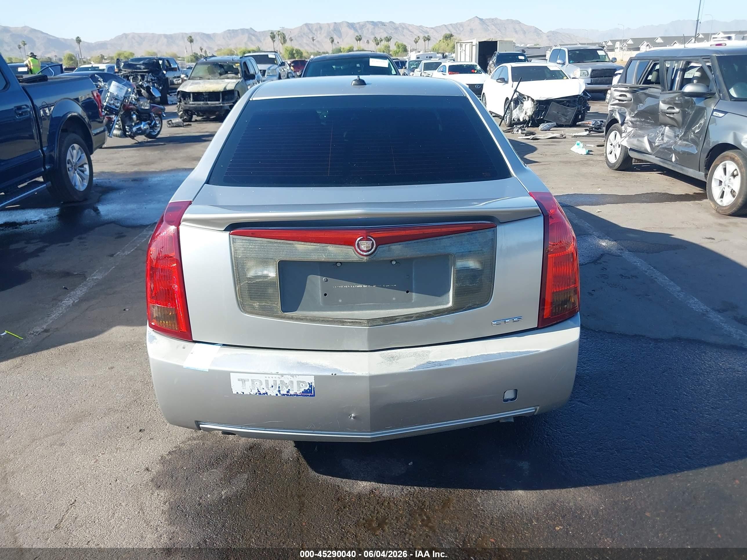2004 Cadillac Cts Standard Silver vin: 1G6DM577140107461