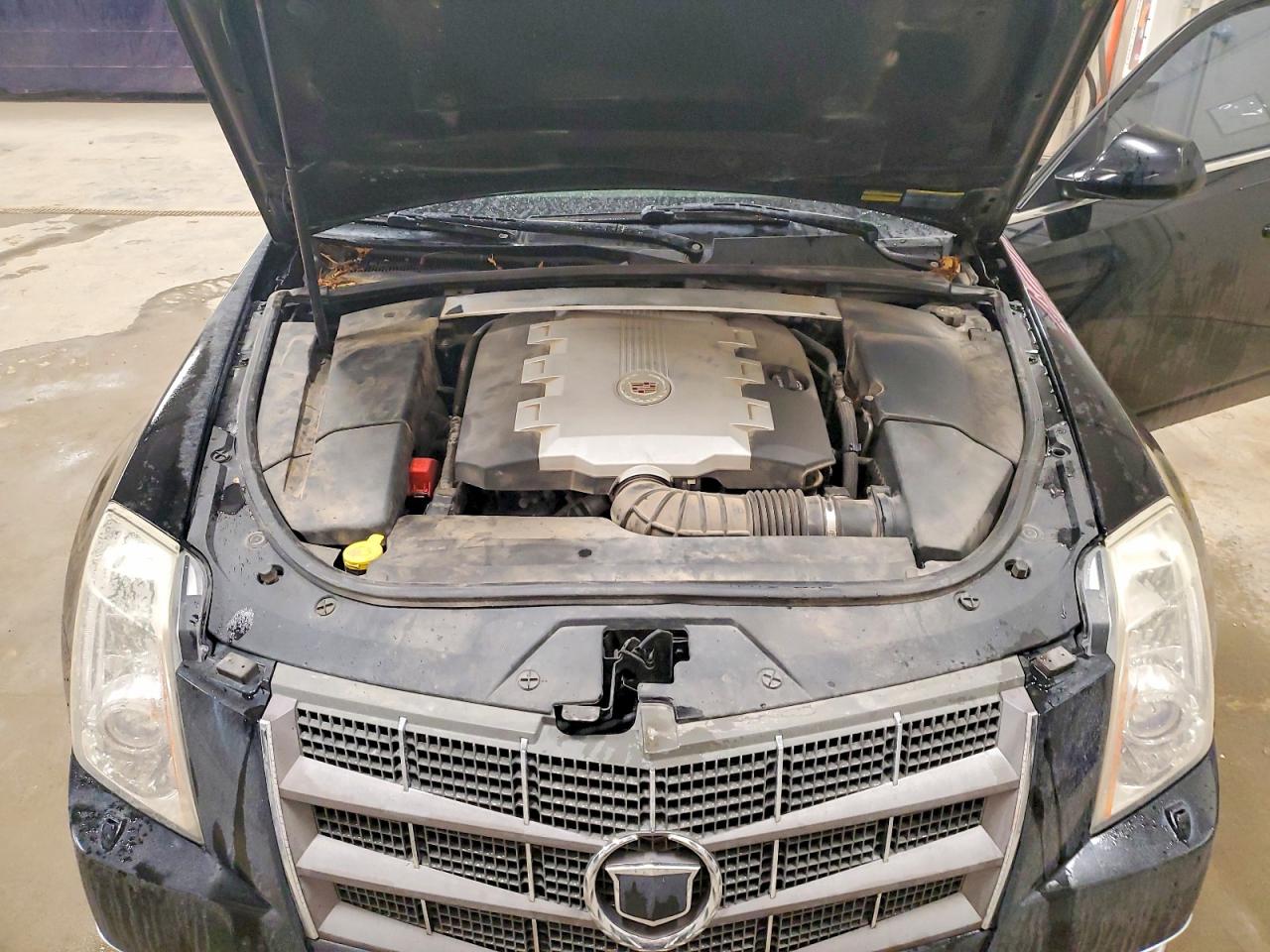 2008 Cadillac Cts Black vin: 1G6DM577180115386