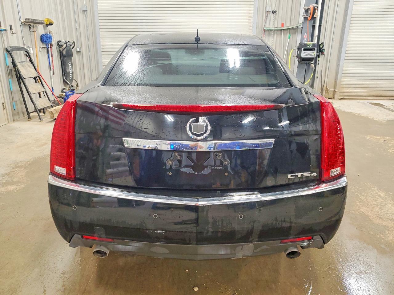 2008 Cadillac Cts Black vin: 1G6DM577180115386